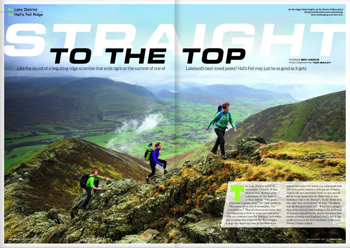 GO Lake District - DO Hall's Fell Ridge