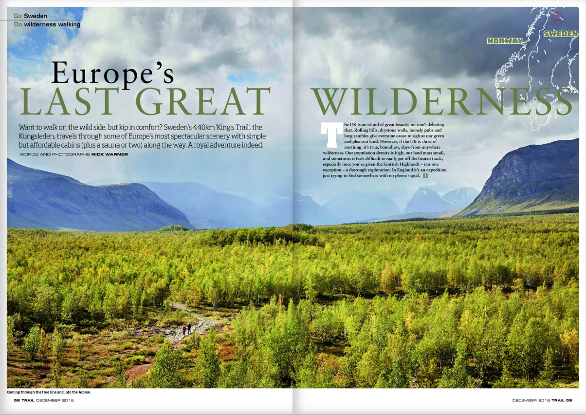 GO Sweden - DO wilderness walking.