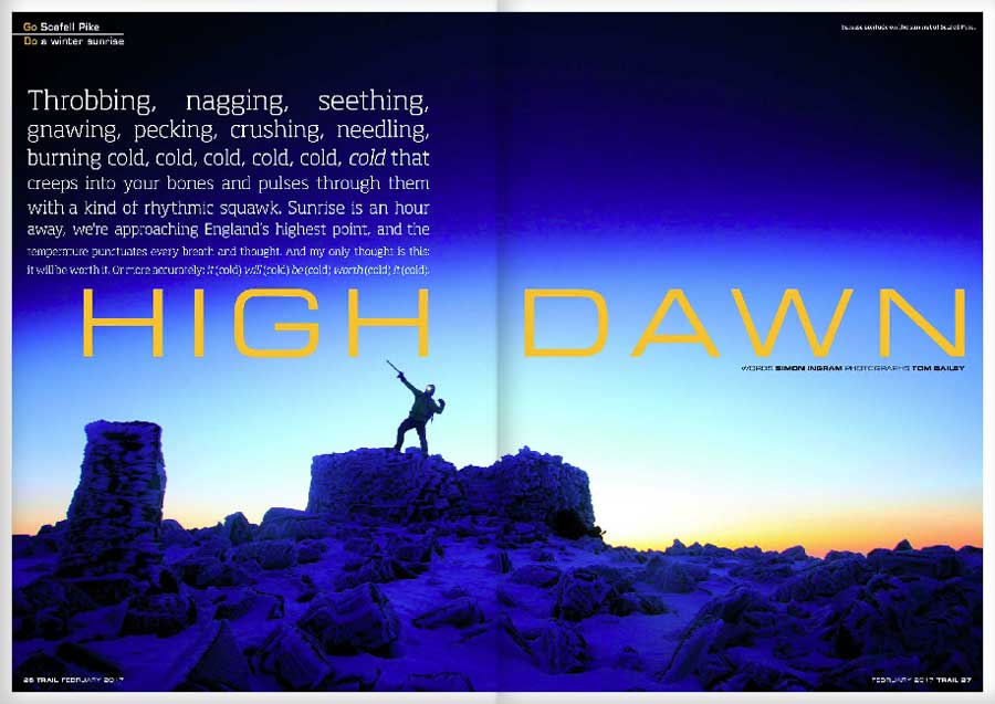 GO Scafell Pike - DO a winter sunrise