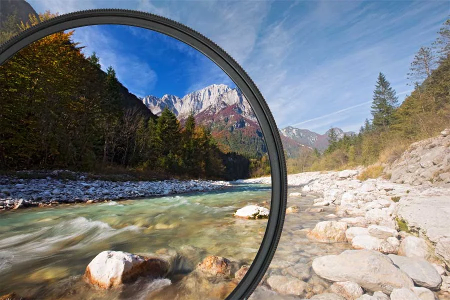 Polarisers: Letting in more or less polarised light can help you add contrast to blue skies, and reduce glare. Photo: Robert Harding/Alamy