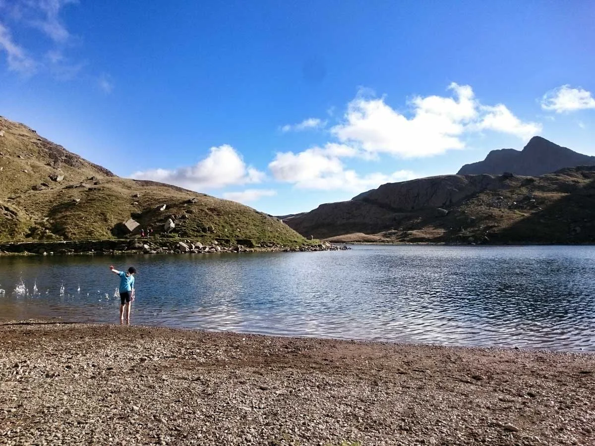 Paddling, splashing, and enjoying life in the mountains.