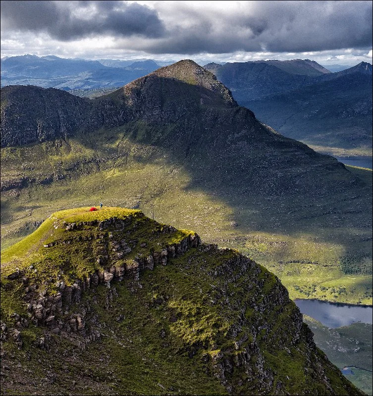 Cul Mor in the north-west Highlands of Scotland, as shot by John McSporran .