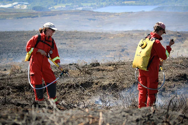 Peak District National Park - Tameside Fire - Tom Marshall