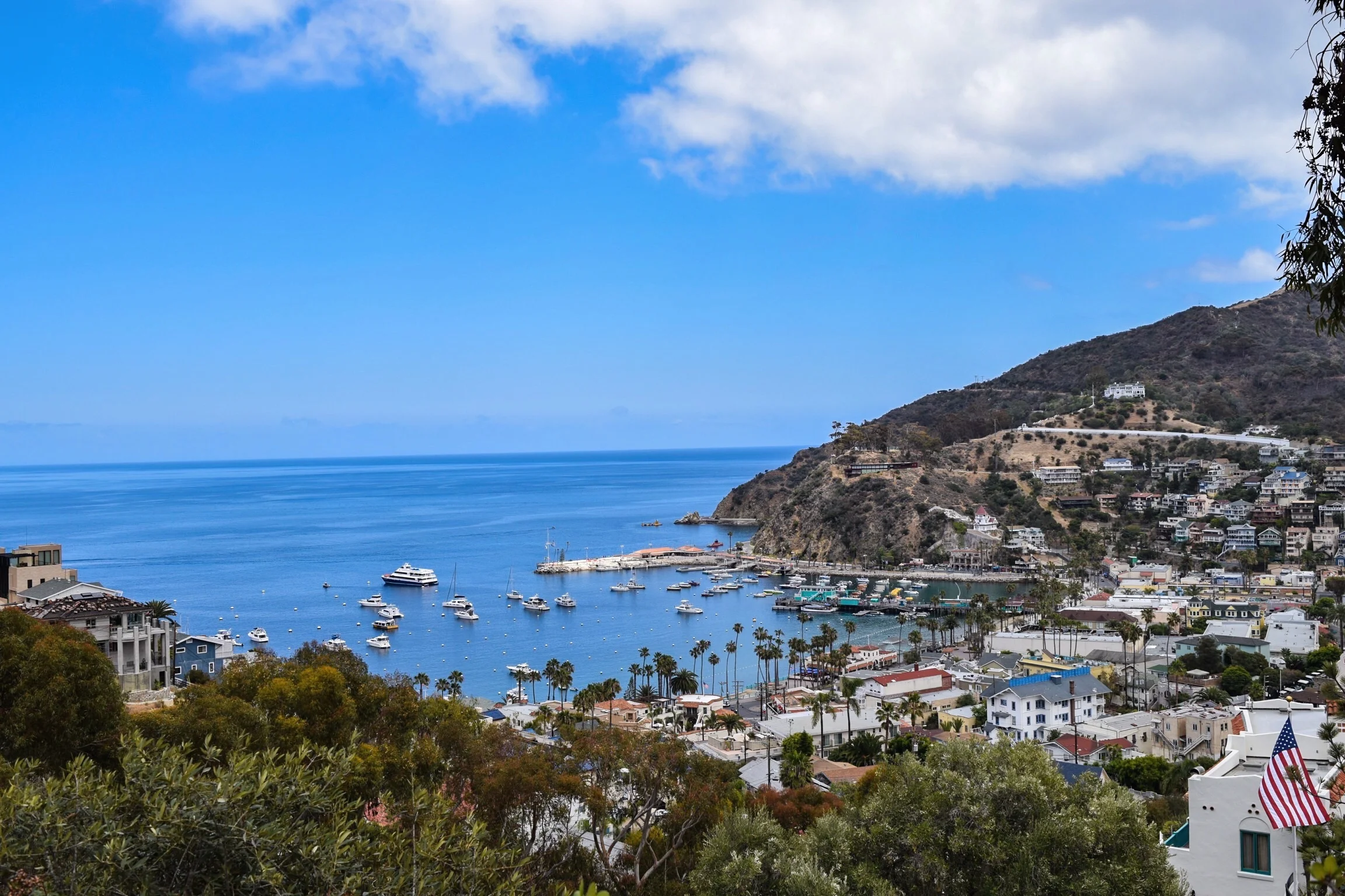 Catalina Island - Rent a bike or golf cart and see this beautiful island 22 miles off the coast.