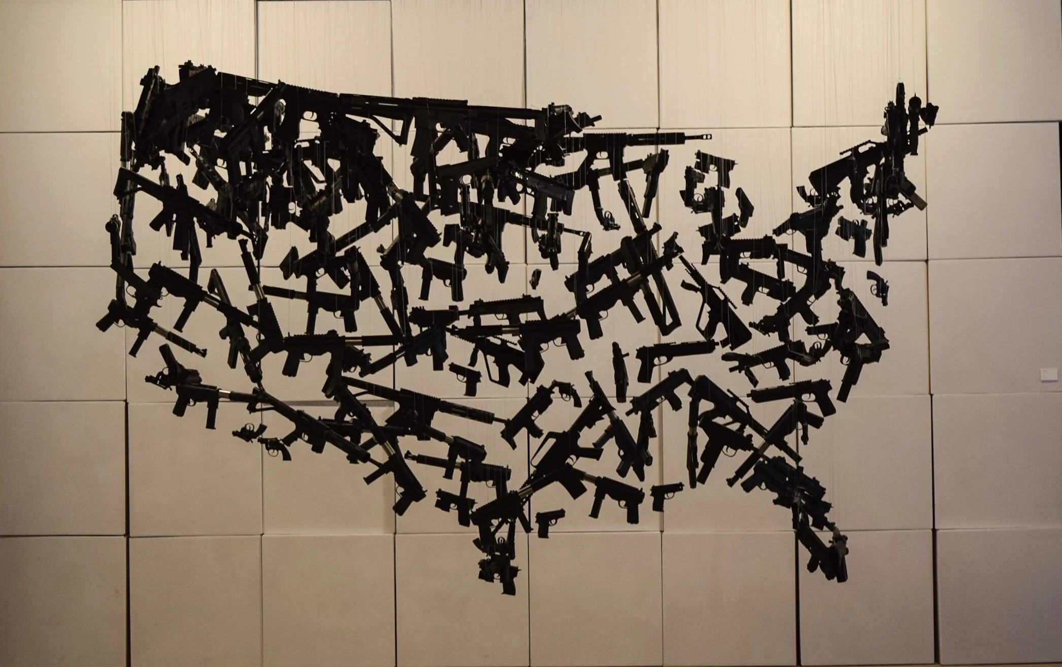 Gun society "Truth To Power" exhibit 