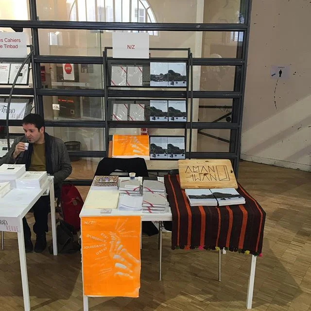 N/Z est au salon de la revue - Halle des blancs Manteaux Paris -samedi et dimanche - rencontre dimanche 17h30 avec Agnès Geoffray et Frédéric Forte #revuenz #salondelarevue2016 #agnesgeoffray #frédéricforte #vivelesrevues