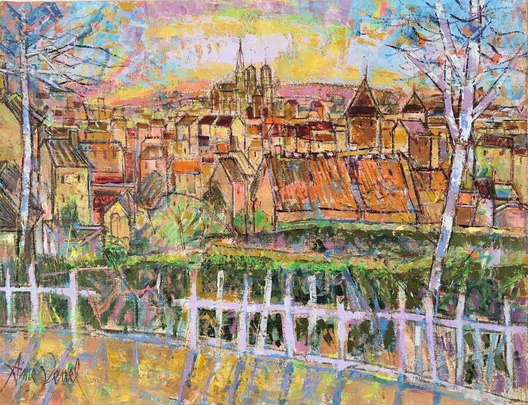 L'entrée de Semur en Auxoix