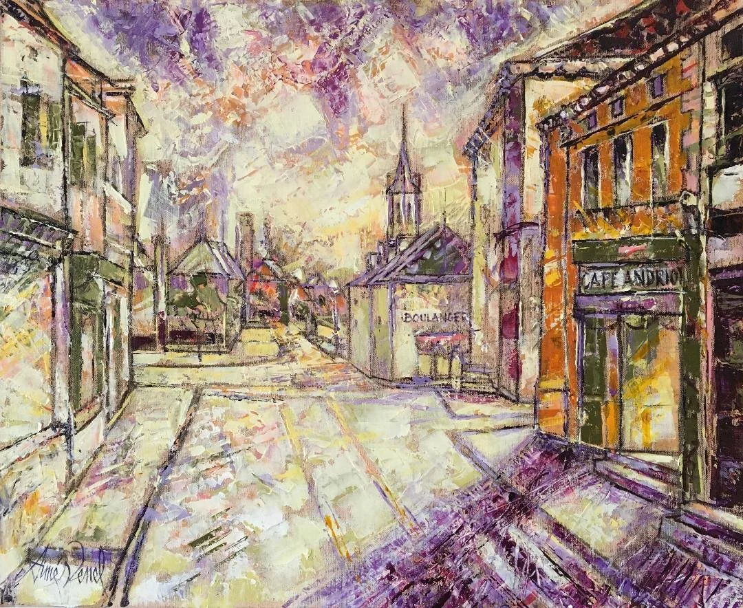 Pouilly en Auxois la Grande rue