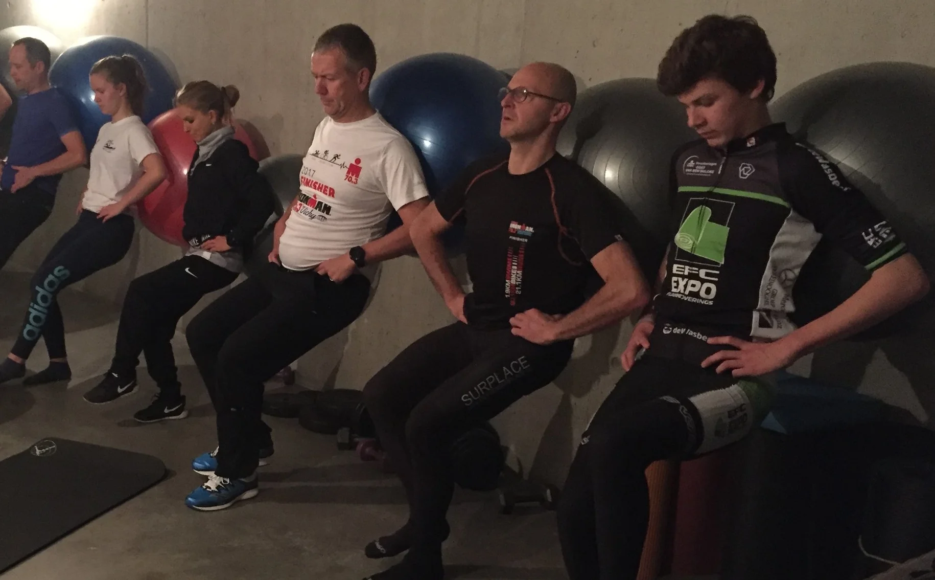 Fitball workout