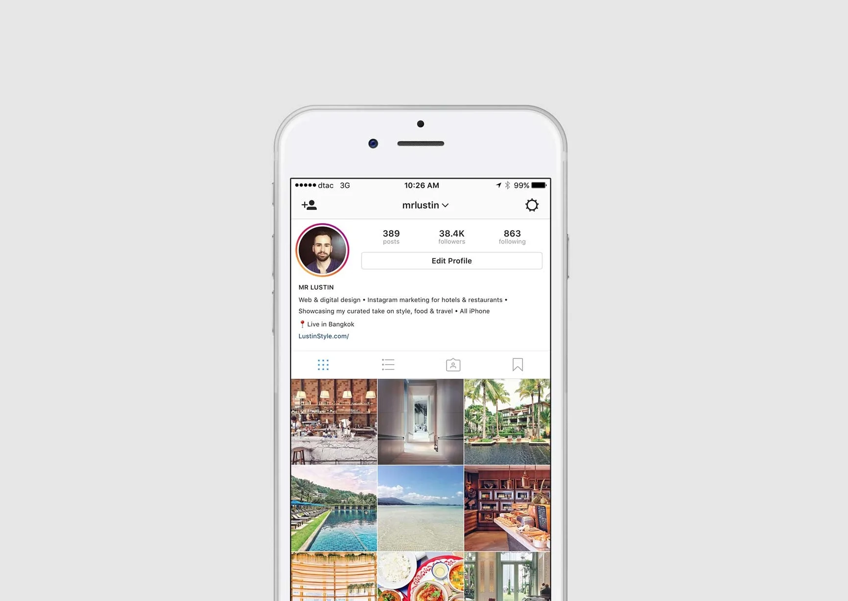 INSTAGRAM MARKETING & MANAGEMENT Through Instagram, I have been showcasing my curated take on style, food and travel. I am now considered an Instagram influencer with a large following of like-minded followers who share the same interests. I am often hired for services like Instagram content creation and marketing as well as art direction and photography.