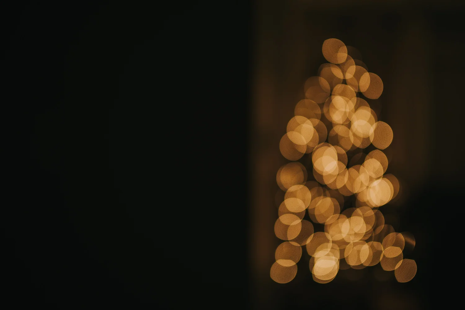 simple romantic christmas tree lights - Newmarket family photography