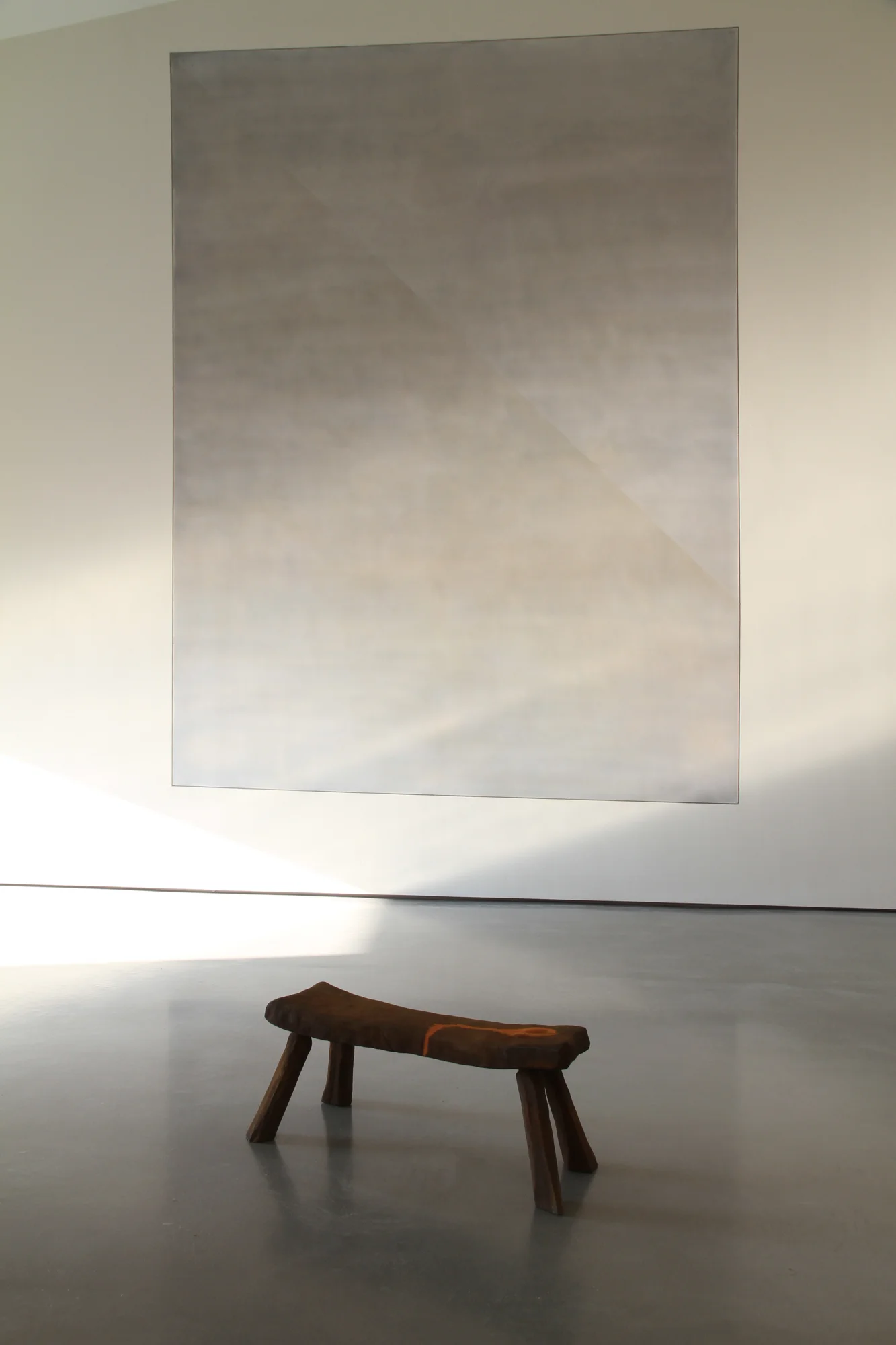 White wall work: The Woman, Bone ash, cliff chalk