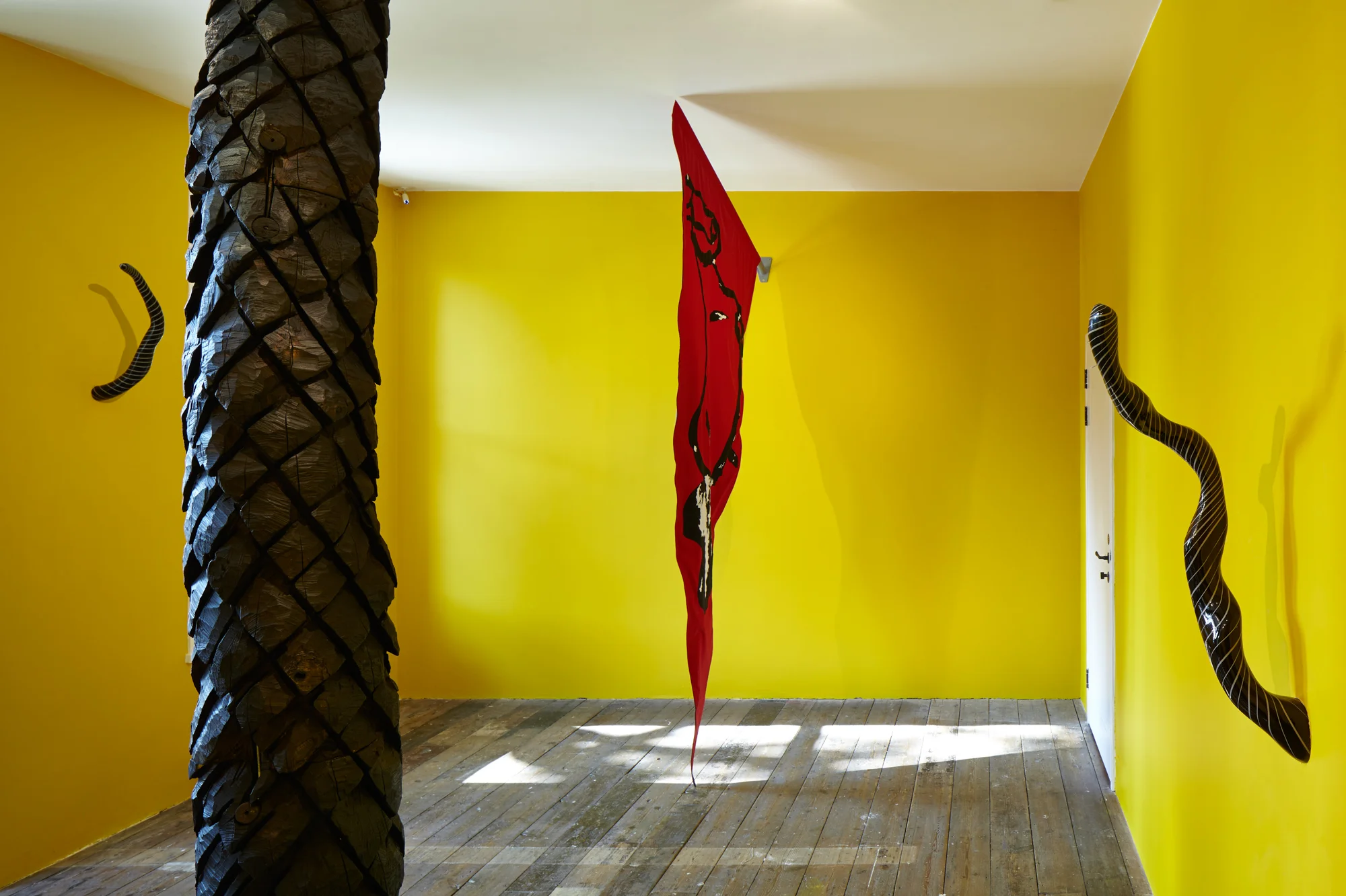 Public Demonstrations, Drill cotton 244 cm x 152 cm 2015 (flag)