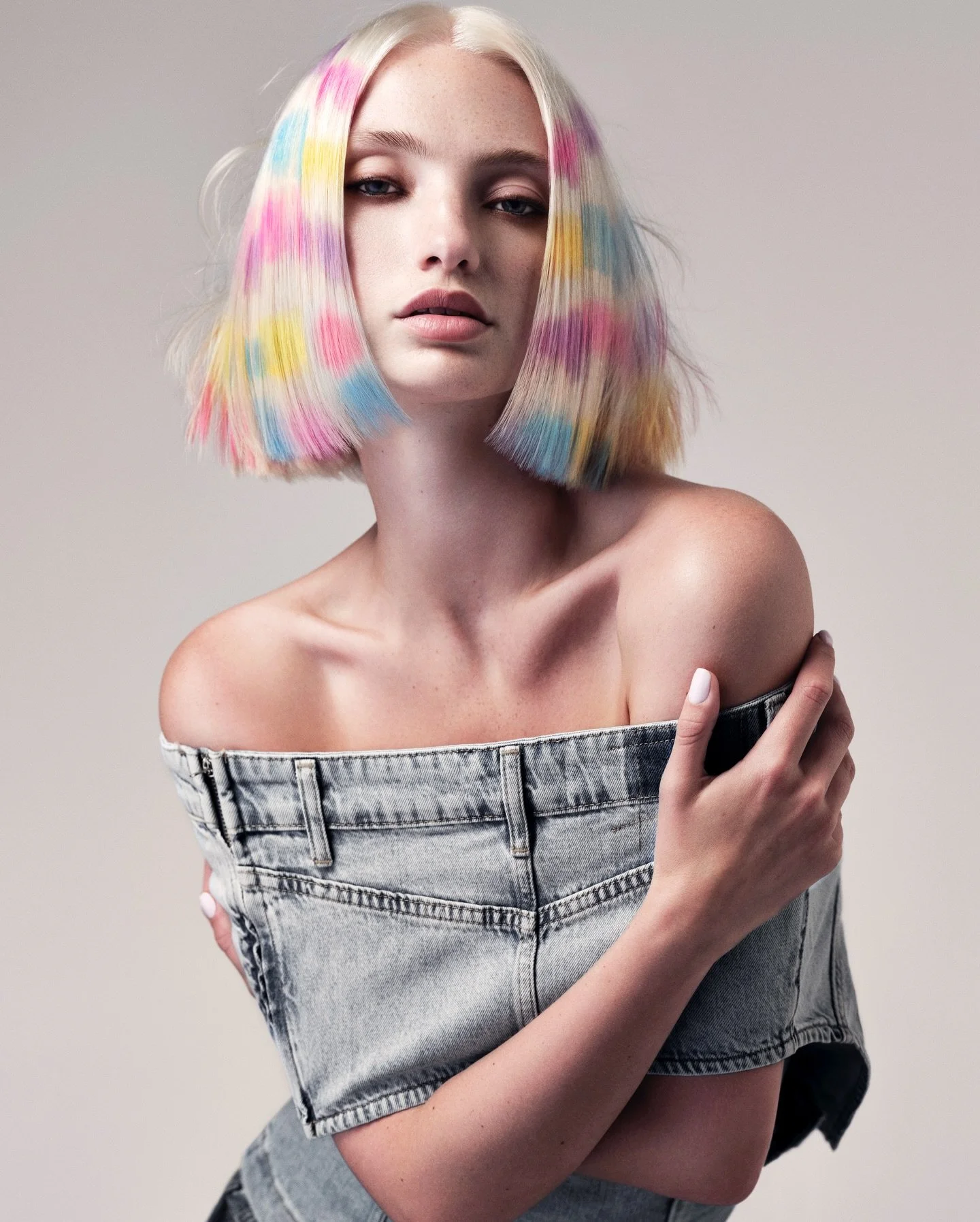 { PRISMATICA } with @milkshakehairofficial Global Ambassador @andrewsmithhairstylist 

British Hairdressing Awards 
Schwarzkopf Professional British Colour Technician Of The Year 2025 Finalist

&mdash;

Hair: @andrewsmithhairstylist 
Photography: @ri