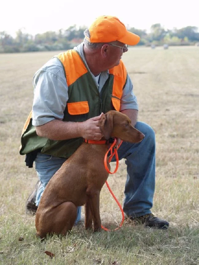 Randy Russell with "Lilly"