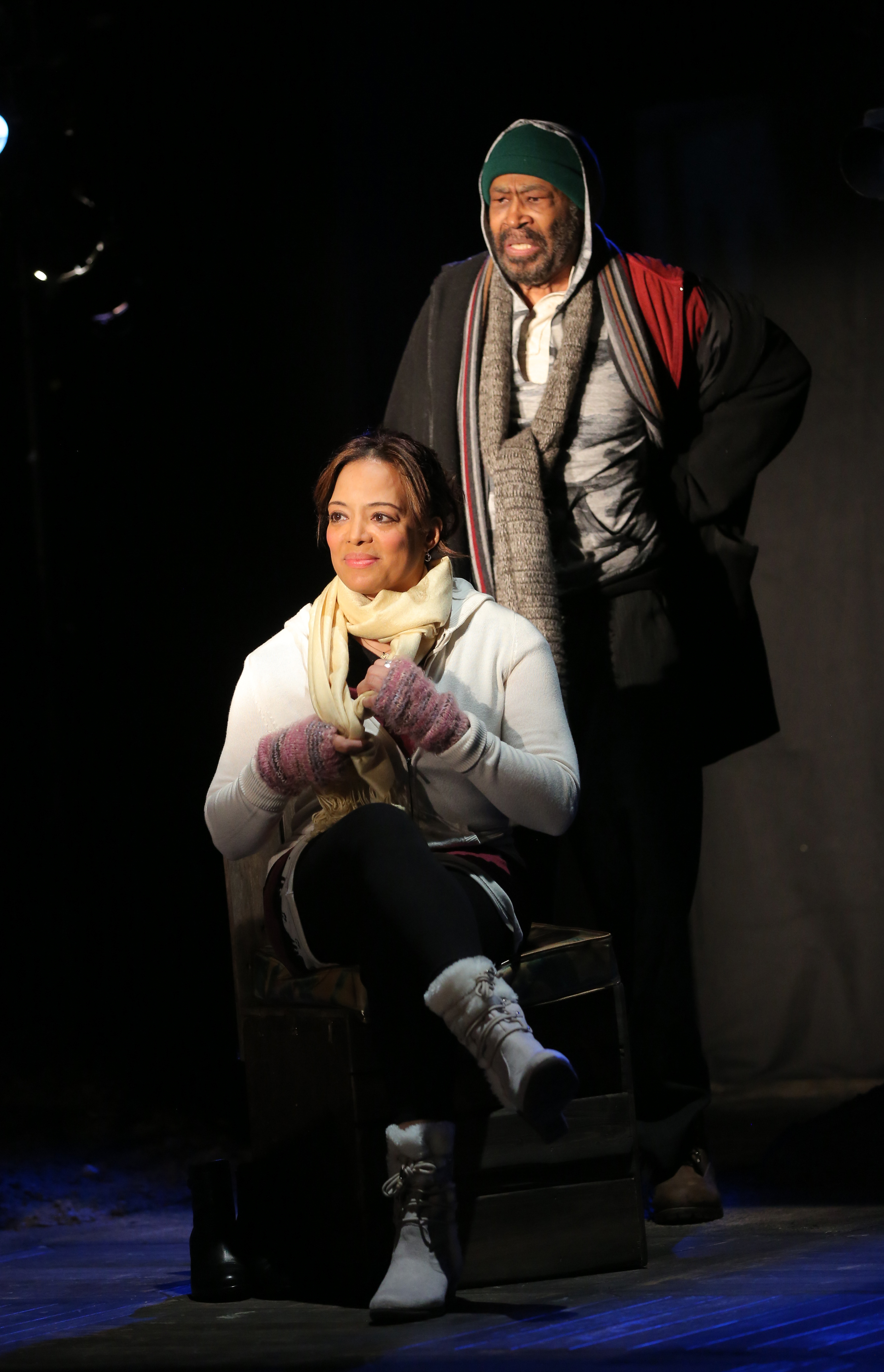 Lauren Velez and Anthony Chisholm