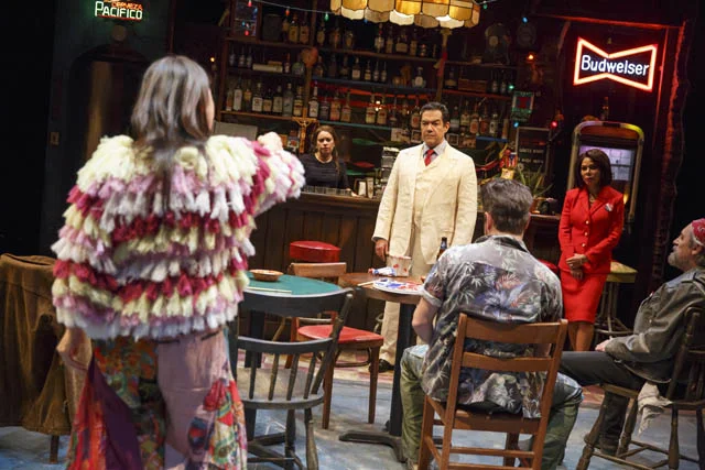 "An unapologetic, brave look at America becoming." - Stage Buddy KK Moggie and Carlos Gomez