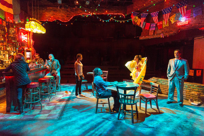  "I don't make a habit of spending time in bars, but even if you're like me, make an exception and walk into Daphne's Dive. It is inhabited by seven people who come to vibrant life. Alternately poetic and fiercely realistic." - TheatrePizzazz  