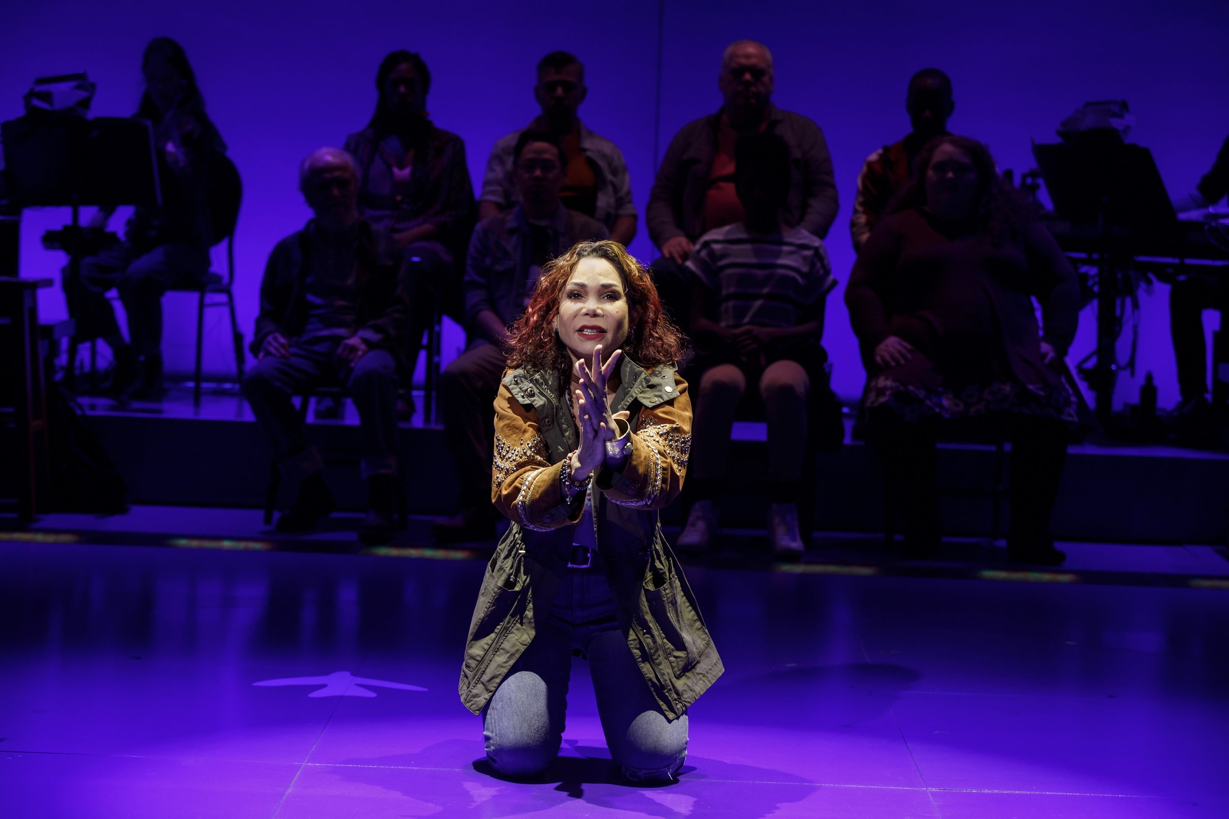  "At the Public Theater, a Mother, a Daughter, and Deportation." -Liz Robbins,  The New York Times   Daphne Rubin-Vega. Photo: Joan Marcus 