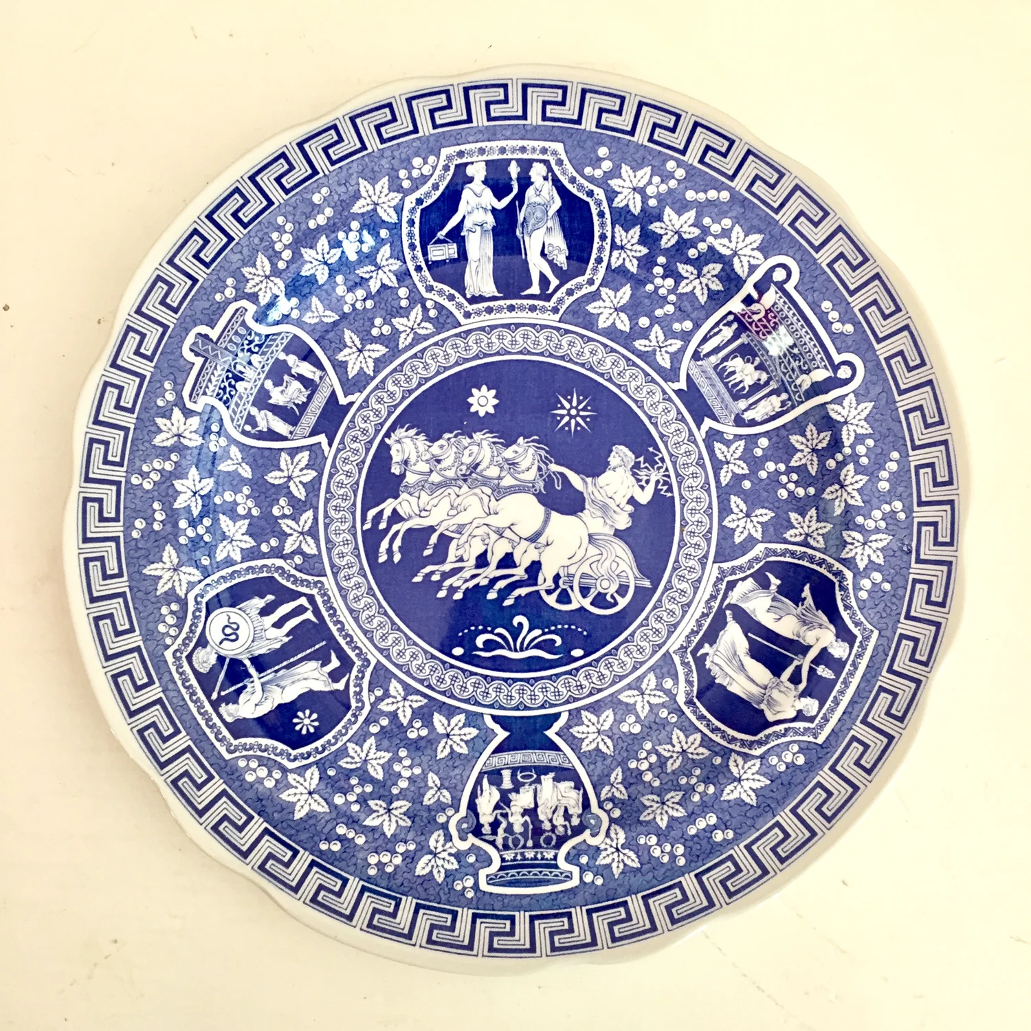 The Vintage Laundry Events — SPODE BLUE ROOM GREEK PLATES