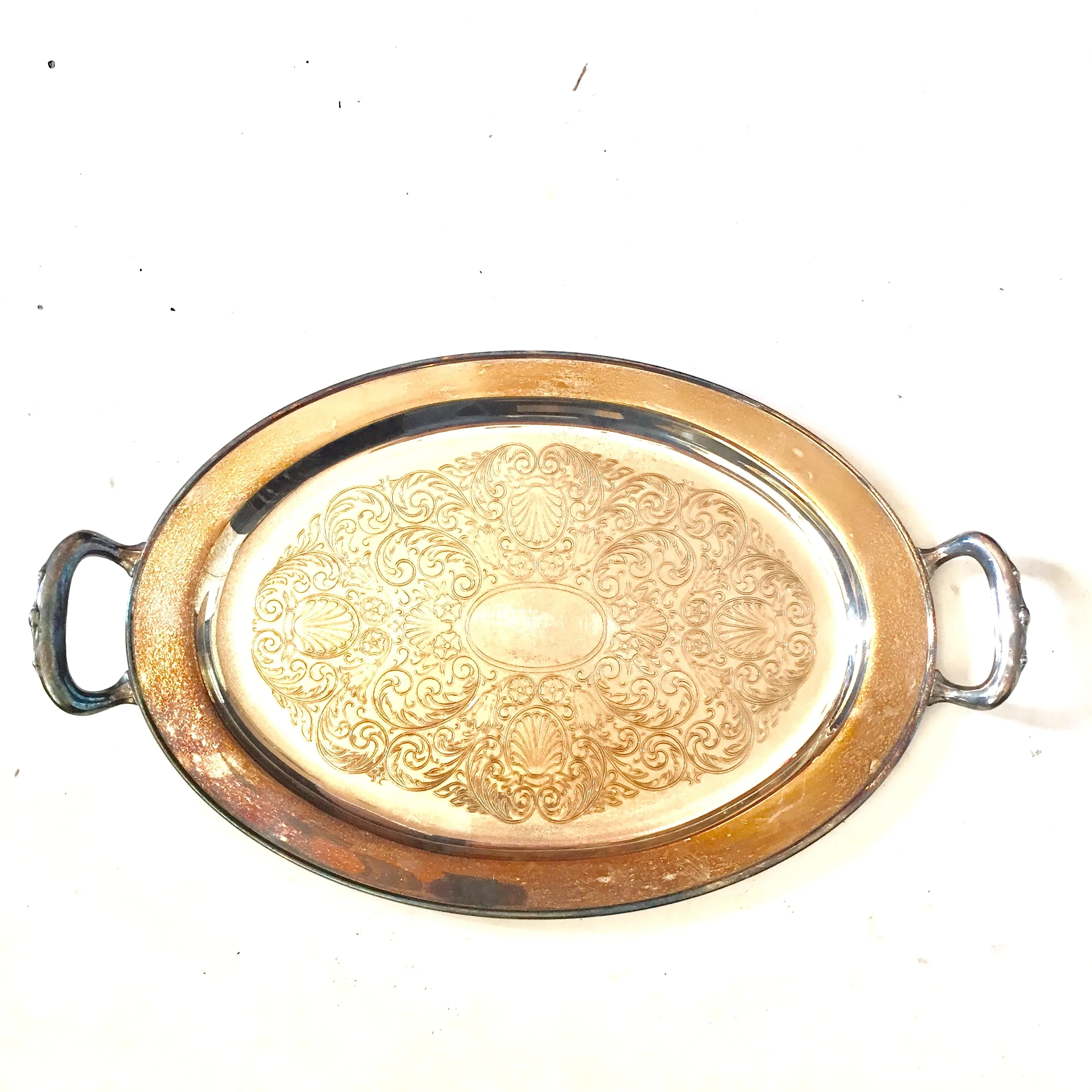 1 24L x 14.5 w Oneida oval silver tray.jpeg