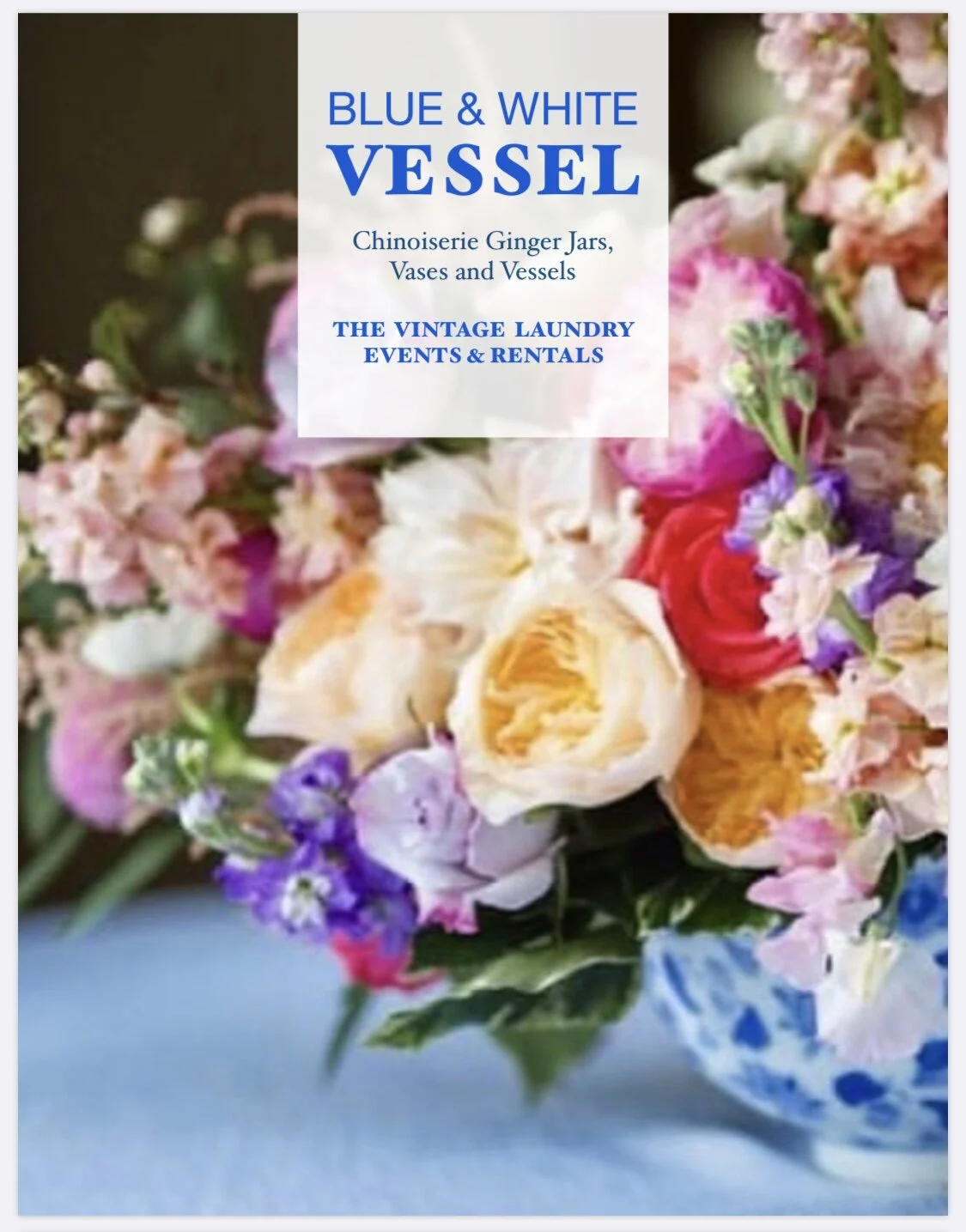 Get Our New Blue & White Ginger Jar Lookbook!