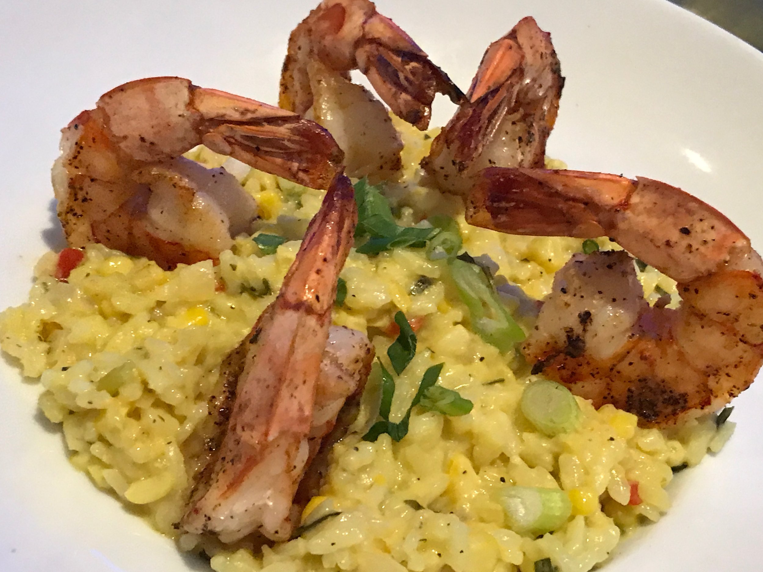Shrimp & Risotto