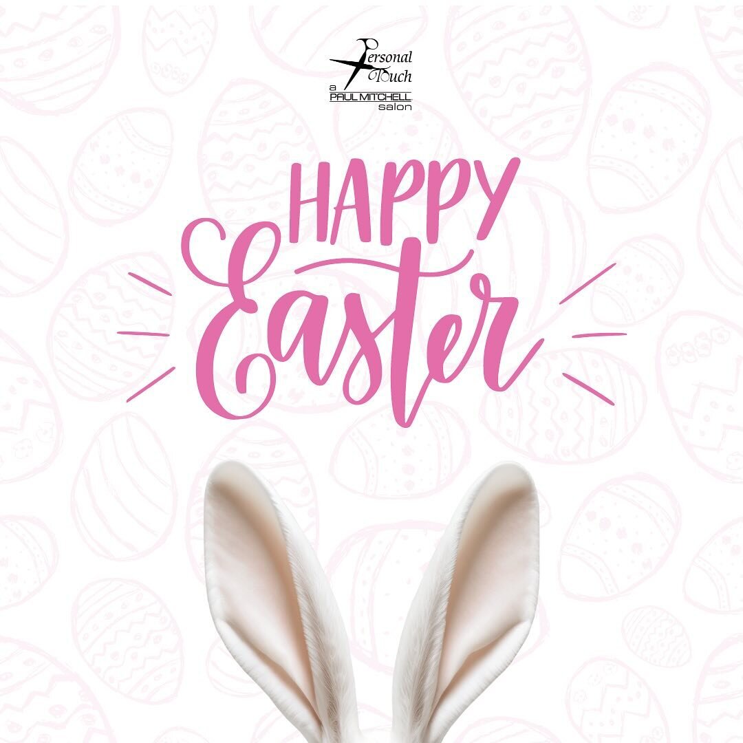 HAPPY EASTER 🐇🤍

Personal Touch Salon hopes this Easter brings a basketful of joy and a spring in your step! Thank y&rsquo;all for everything ✨

#easter #personaltouchsalon #sanantoniosalon #sanantoniohair #hairstylist #blondehair #paulmitchell #pa