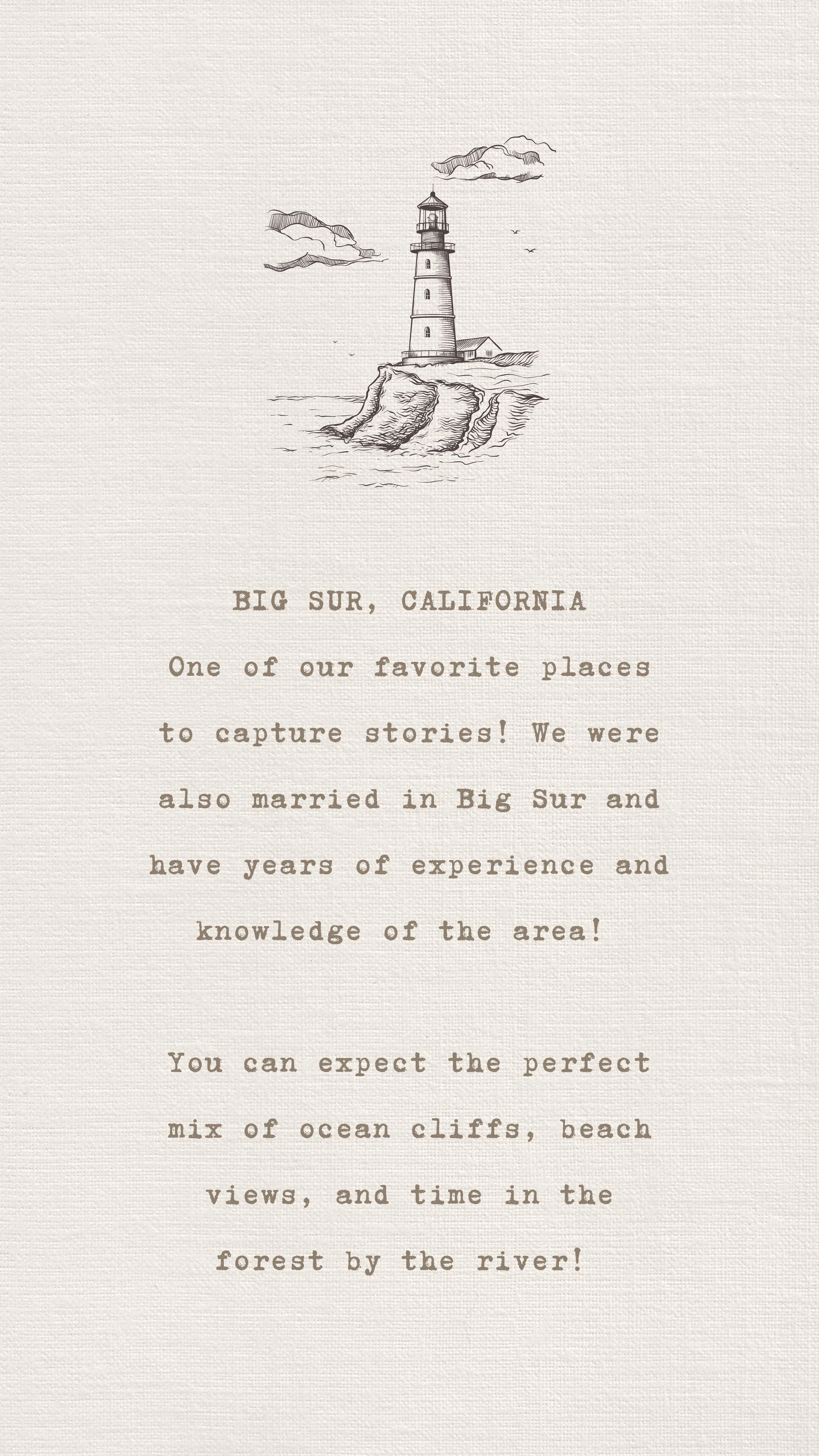 California coast elopement photographer