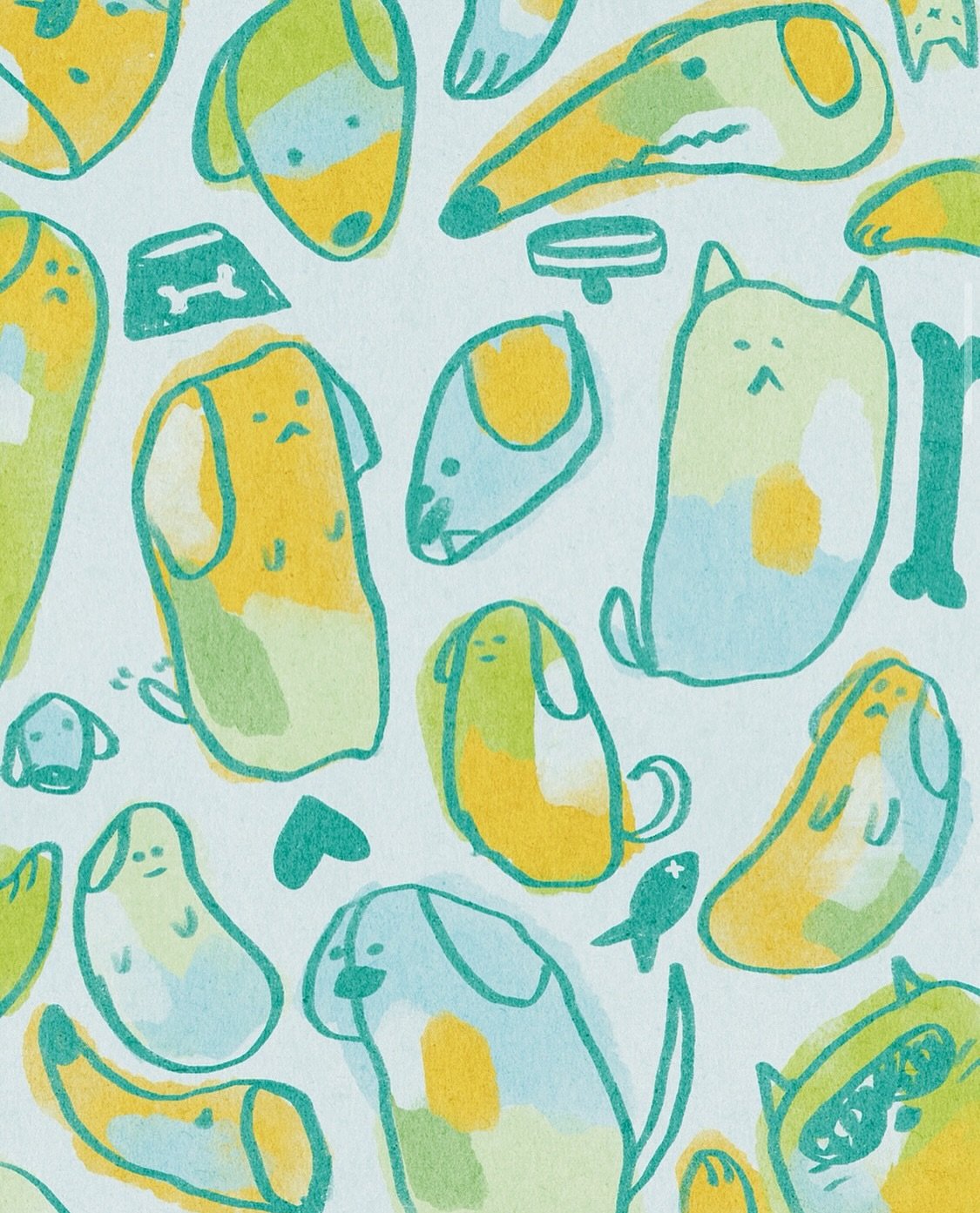 Not only can you find originals by @artbyhashlet on our gallery wall all month long, you can also find prints by them in store and online!