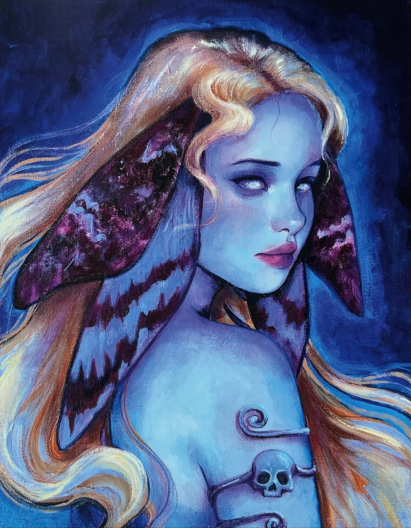 @michaelakayyarts brought us some new works recently 🦋🌹 and even a few that aren&rsquo;t pictured! guess you gotta come in to see it all 😉