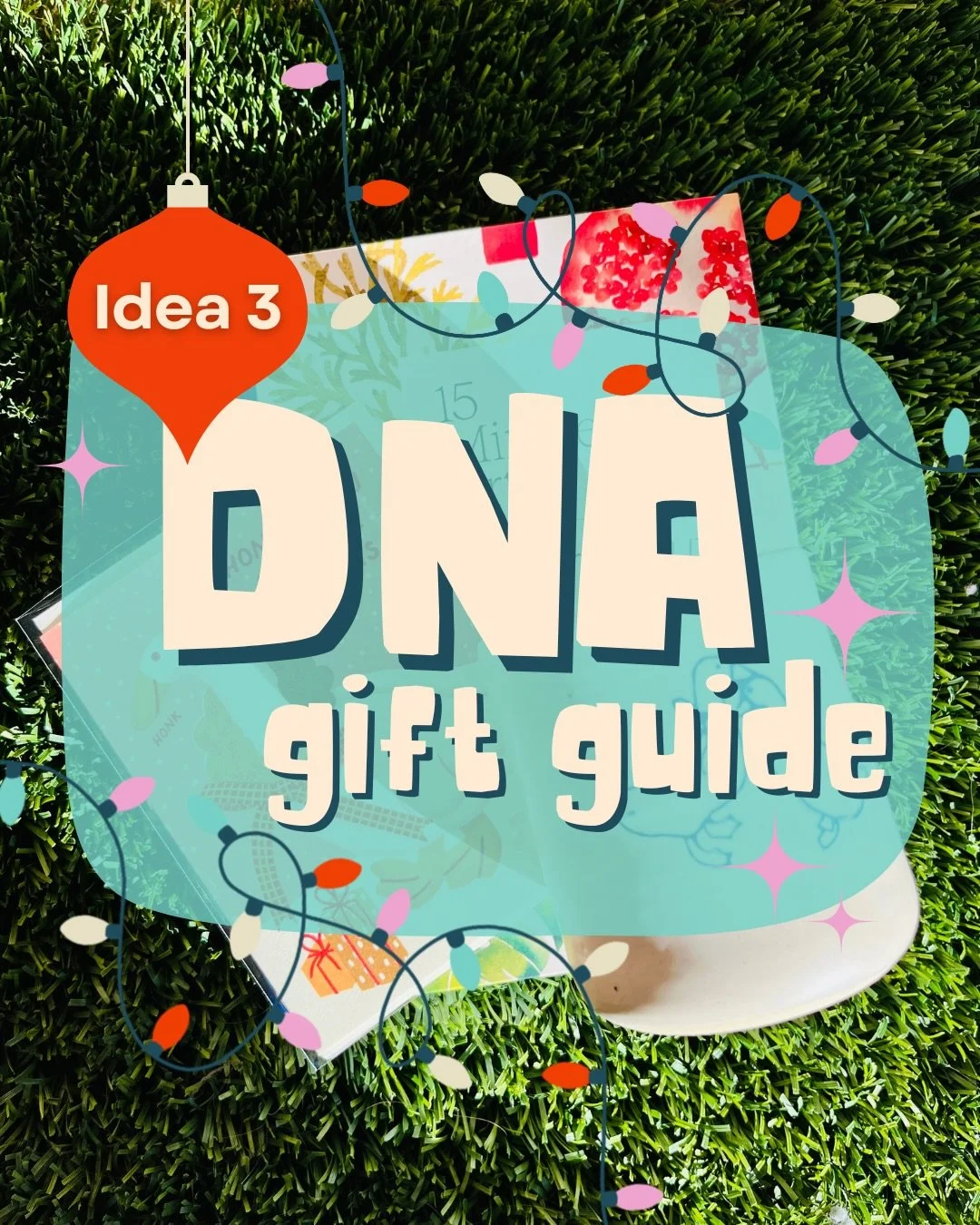 #dnagiftguide⁠ idea 3 is comin&rsquo; at cha!⁠ 🪿🎁⁠
⁠
Today&rsquo;s bundle is for the painter in your life:⁠
⭐ an easy to follow how-to watercolor book⁠
⭐ a ceramic cup to hold their brushes/paint water by @soluneceramics⁠
⭐ and a goose holiday card
