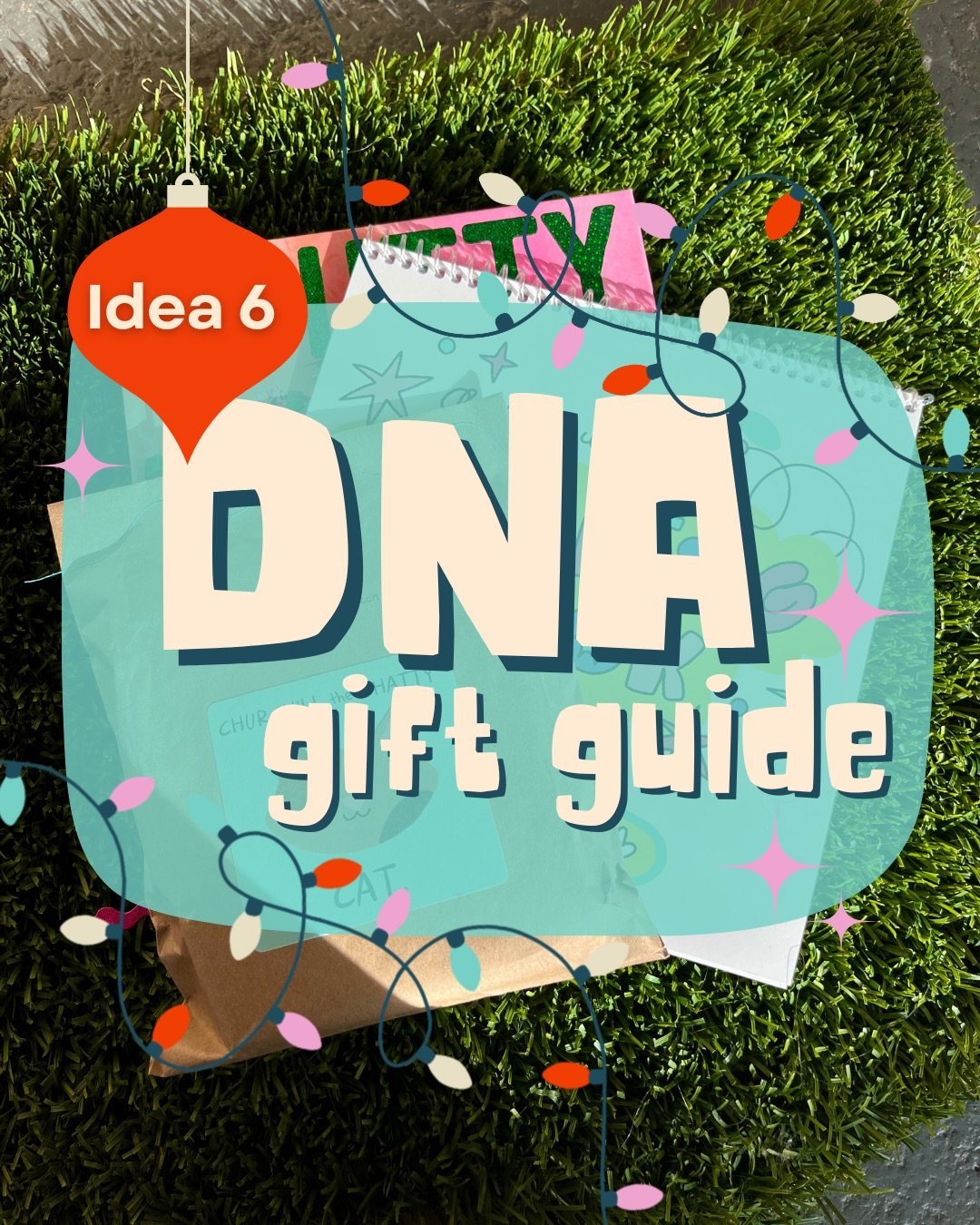 Here we are - we&rsquo;re back again 🤗 with idea 6 of the #dnagiftguide⁠!⁠
⁠
This one is for the crafting girlie:⁠
⭐ cat felt sewing kit (also comes as a frog or mushroom!)⁠
⭐ Shitty Craft Club book for endless inspiration⁠
⭐ and a coloring book by 