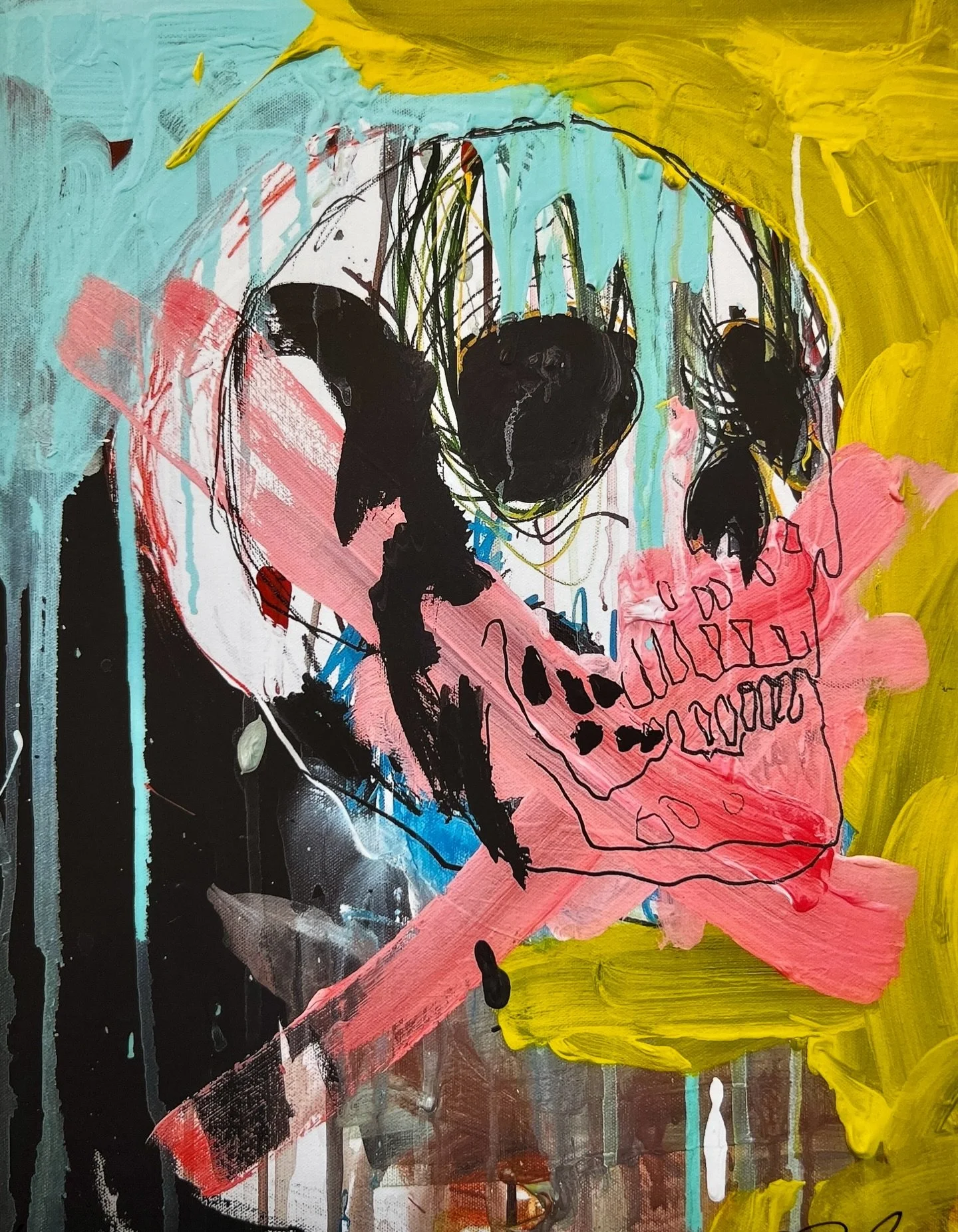 We&rsquo;ve got new work from @taylorcleveland.art 💀🤠 Come by to see even more prints from them in store!