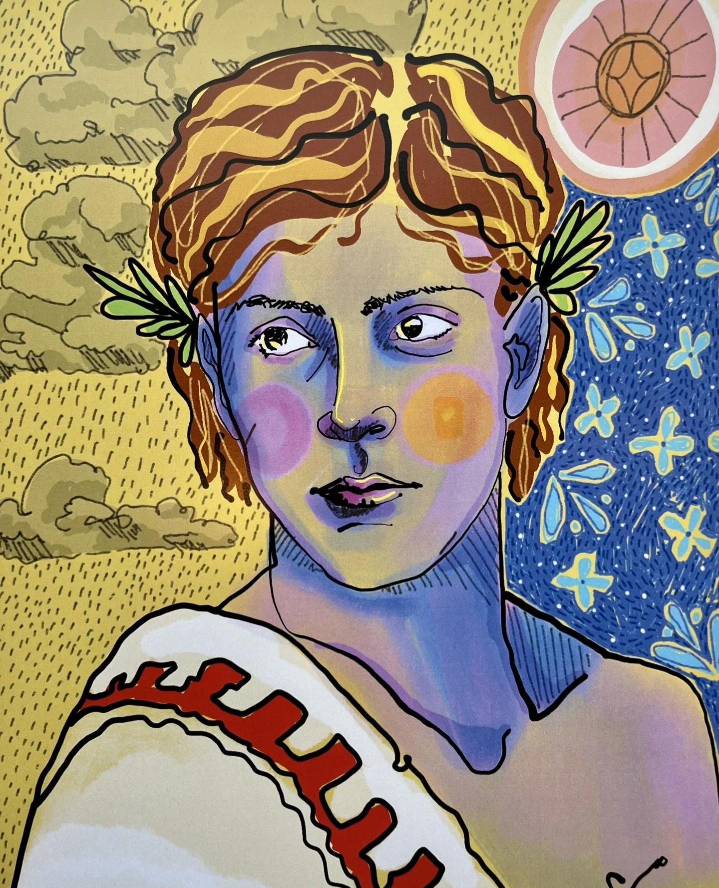 We love having work from @l.burlesonart available in store 🤗 and if you love Greek mythology, you&rsquo;re sure to love it too ✨️