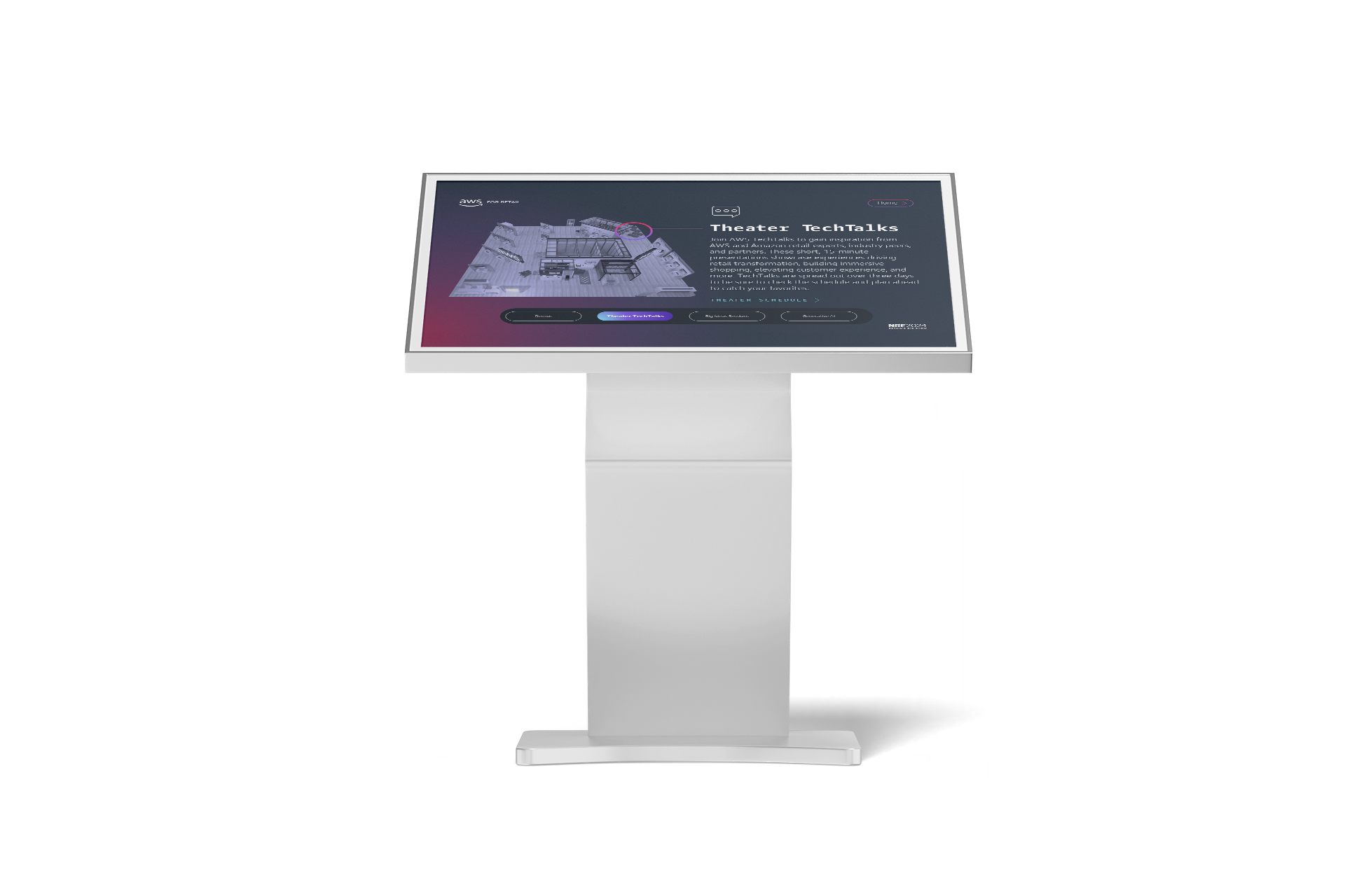 AWS Interactive Kiosk Design