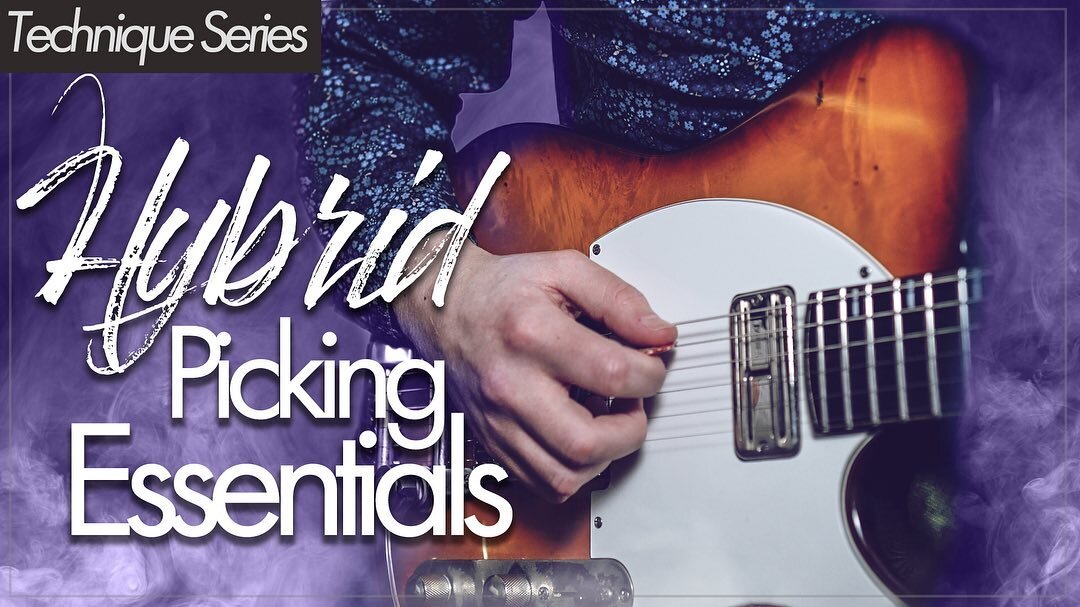 Hybrid Picking Essentials is available in 2 formats. One &lsquo;full fat&rsquo; version with all the exercises for the newcomer to this technique. And one version that&rsquo;s &lsquo;just the licks&rsquo;. 50 licks without the exercises if you alread