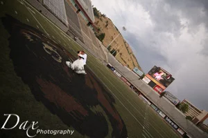 Wedding Photography-Wedding in Missoula Montana at University of Montana Washington Grizzly Stadium-Briana and Corby