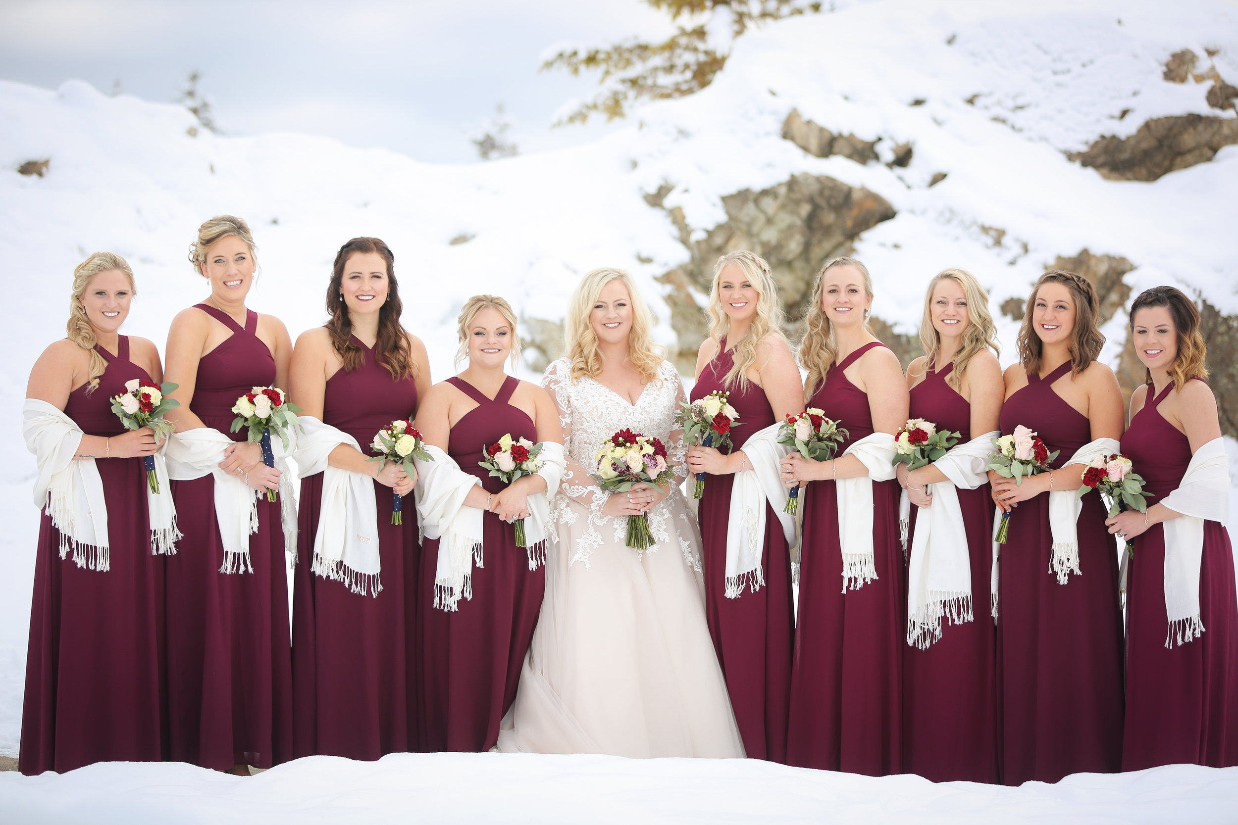 Winter Wonderland Wedding Dax Photography | Montana Wedding ...