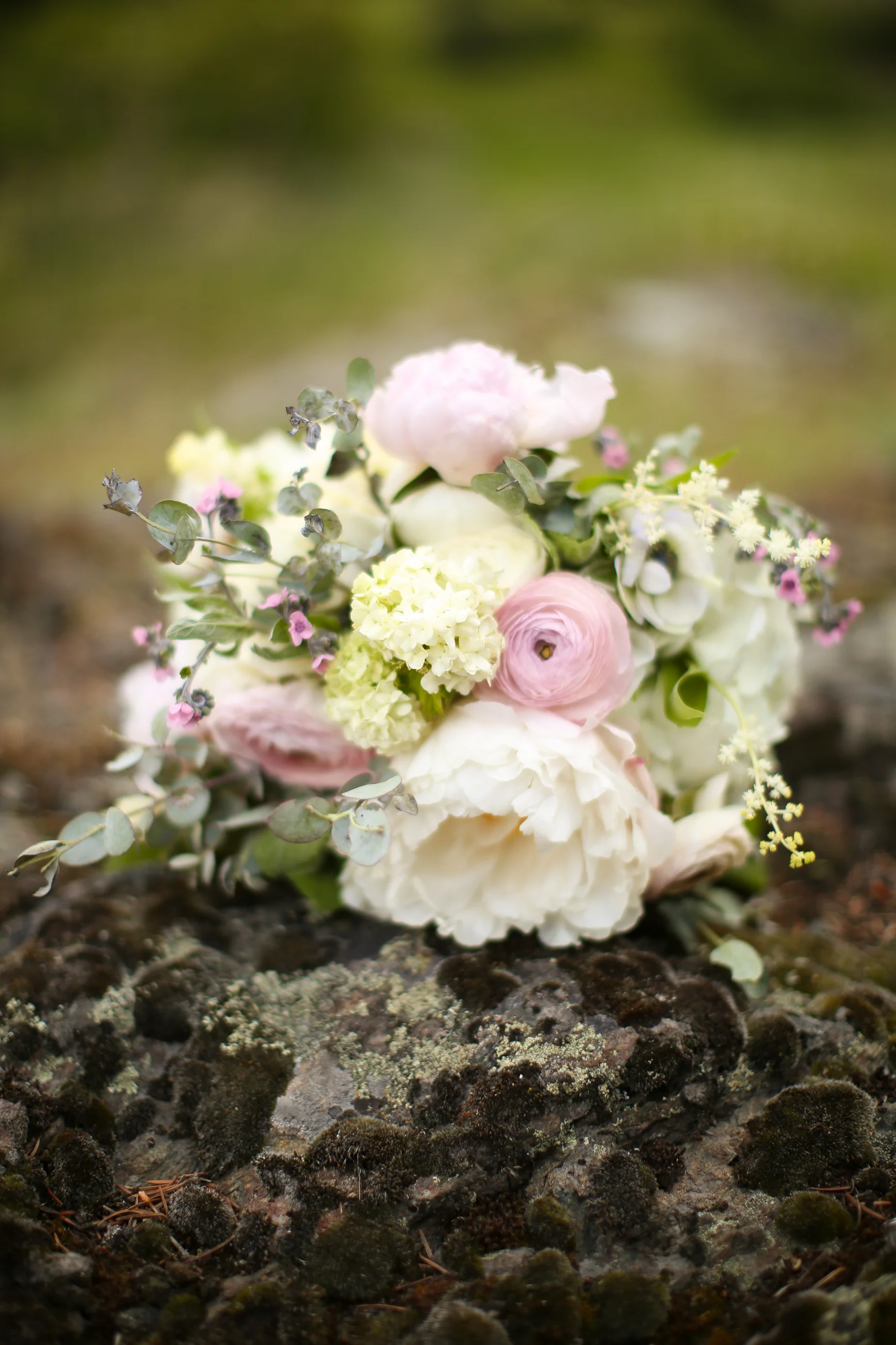 Wedding bouquet at the white raven wedding venue