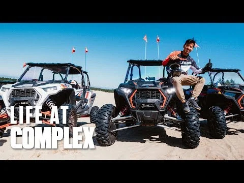 Test Driving Polaris Vehicles On Sand Dunes & Open Road! | #LIFEATCOMPLEX