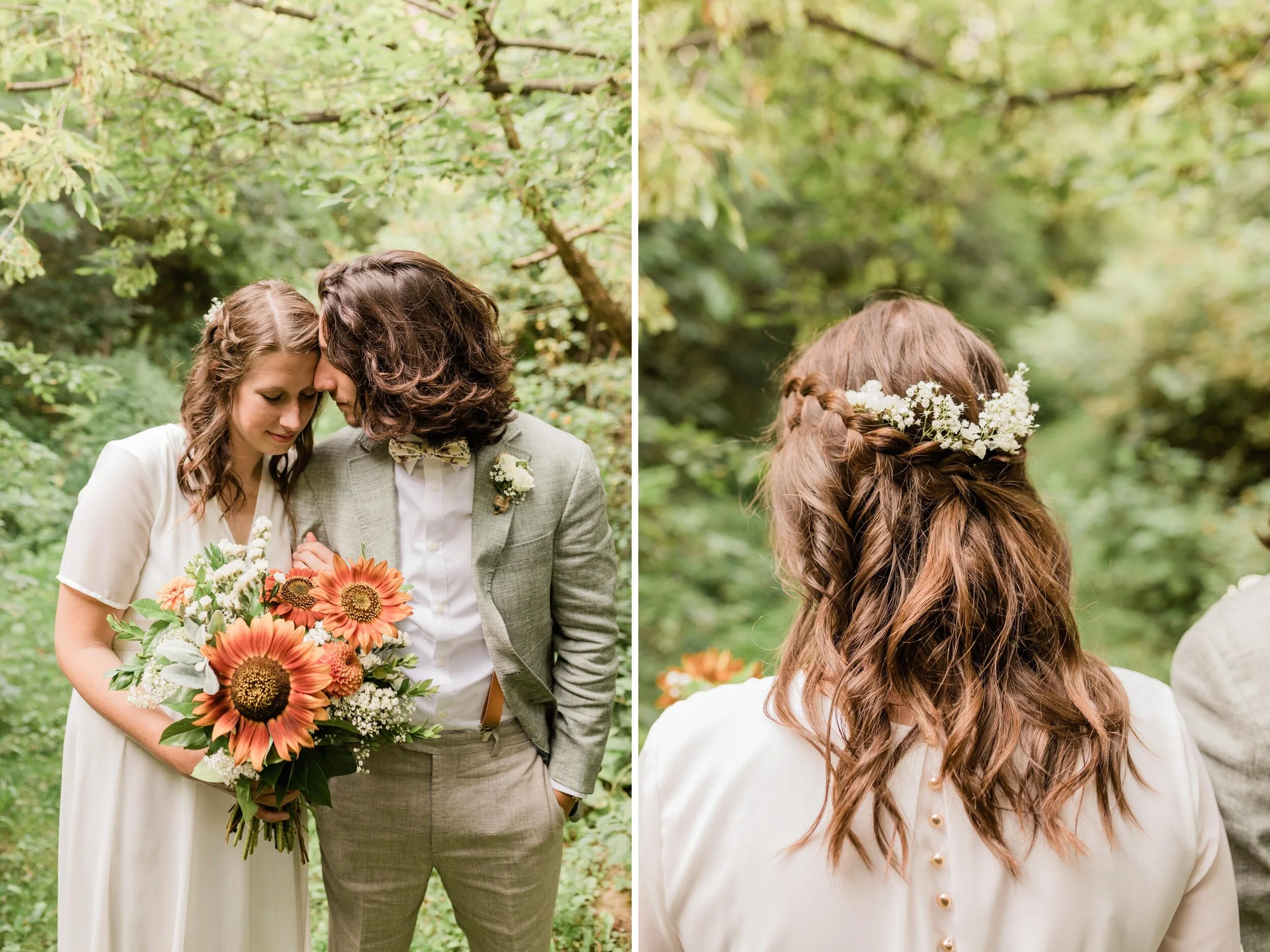 bride and groom in a forest.jpg