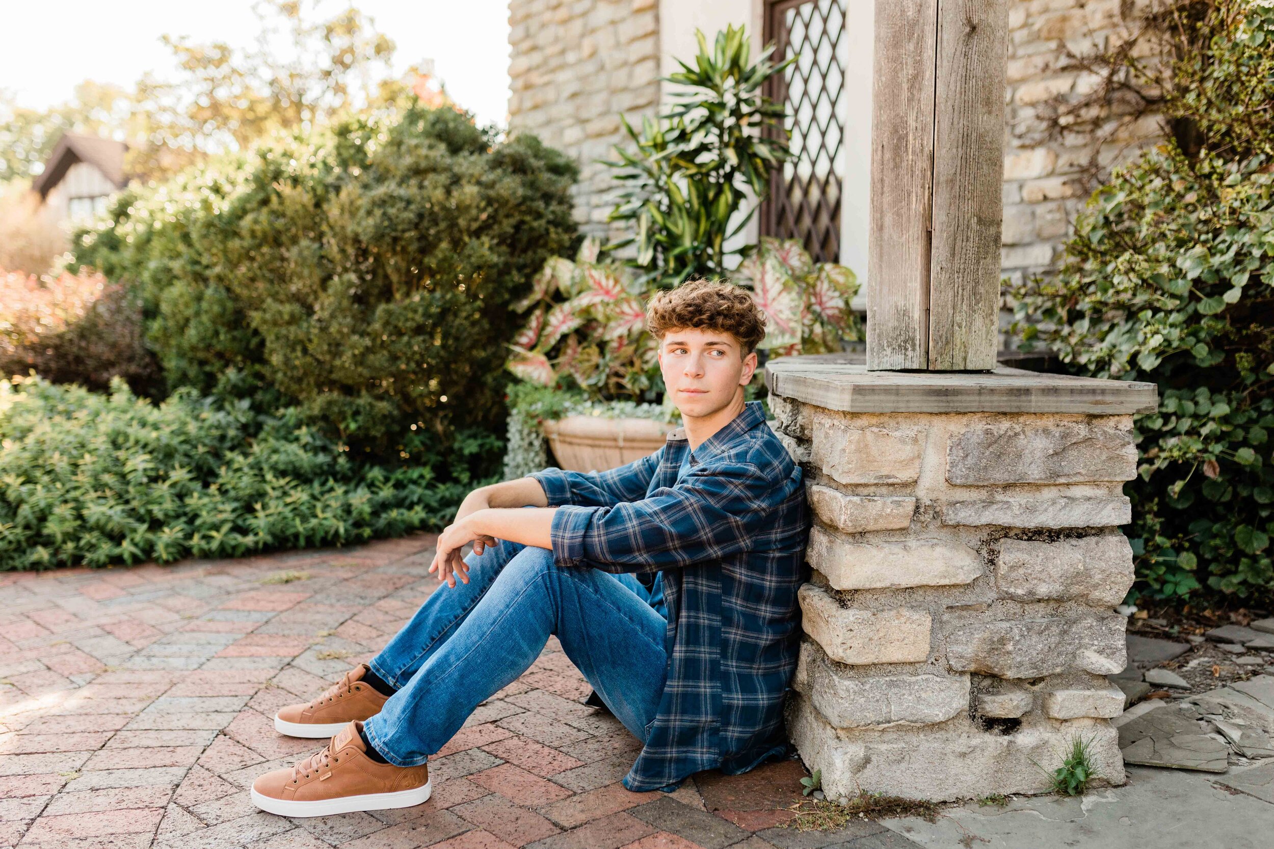 Colton Powers {Glenwood Gardens Senior Photos}