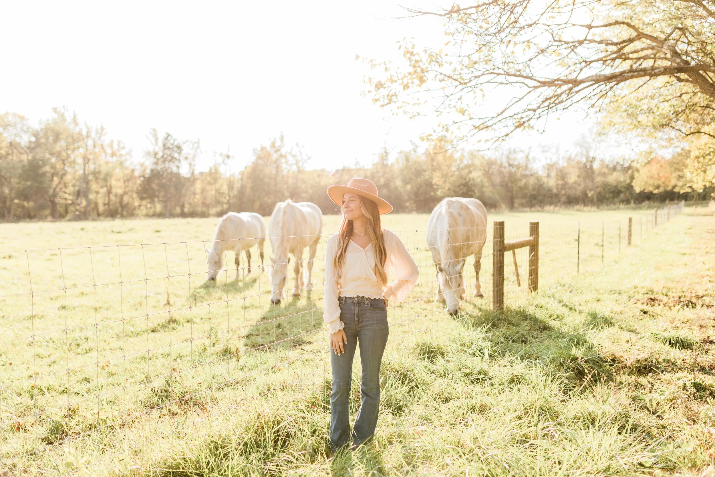 Jessica Eckman {Carriage Hill Metropark Senior Session}