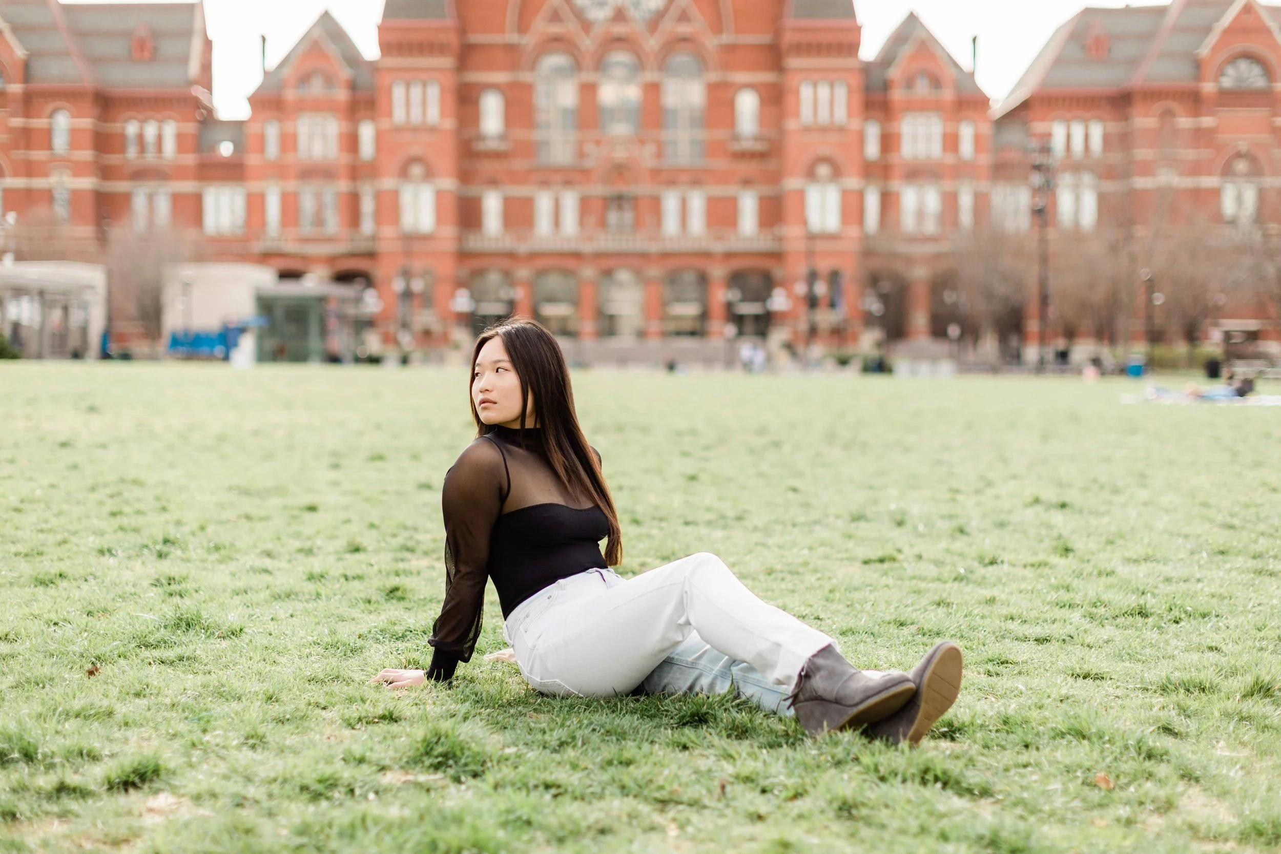Morgan Le {OTR &amp; Ault Park Senior Session | Cincinnati Senior Photography}