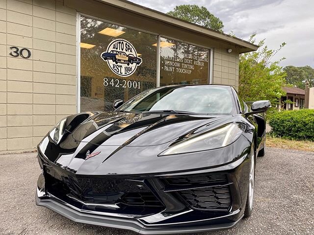 The owner of this 2020 Corvette Stingray could not have been happier after seeing his new car shine like never before.  After XPEL PPF film was installed and multiple steps of correction preformed, we applied Gtechniq North America Crystal Serum Ultr
