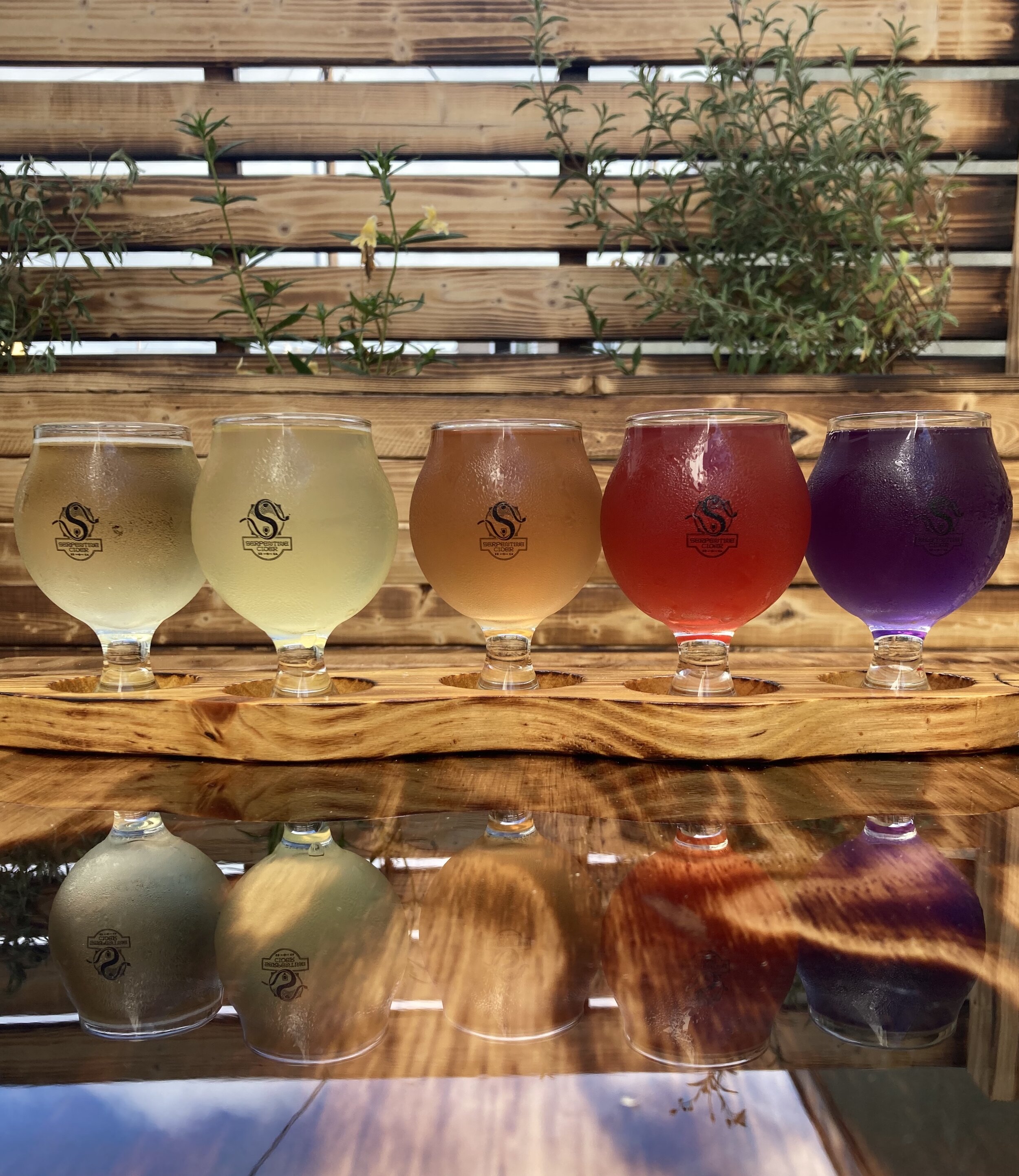 A flight fit for Pride month! All natural colors and flavors-always.