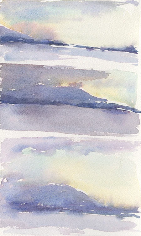 Galapagos Sunset Triptych
