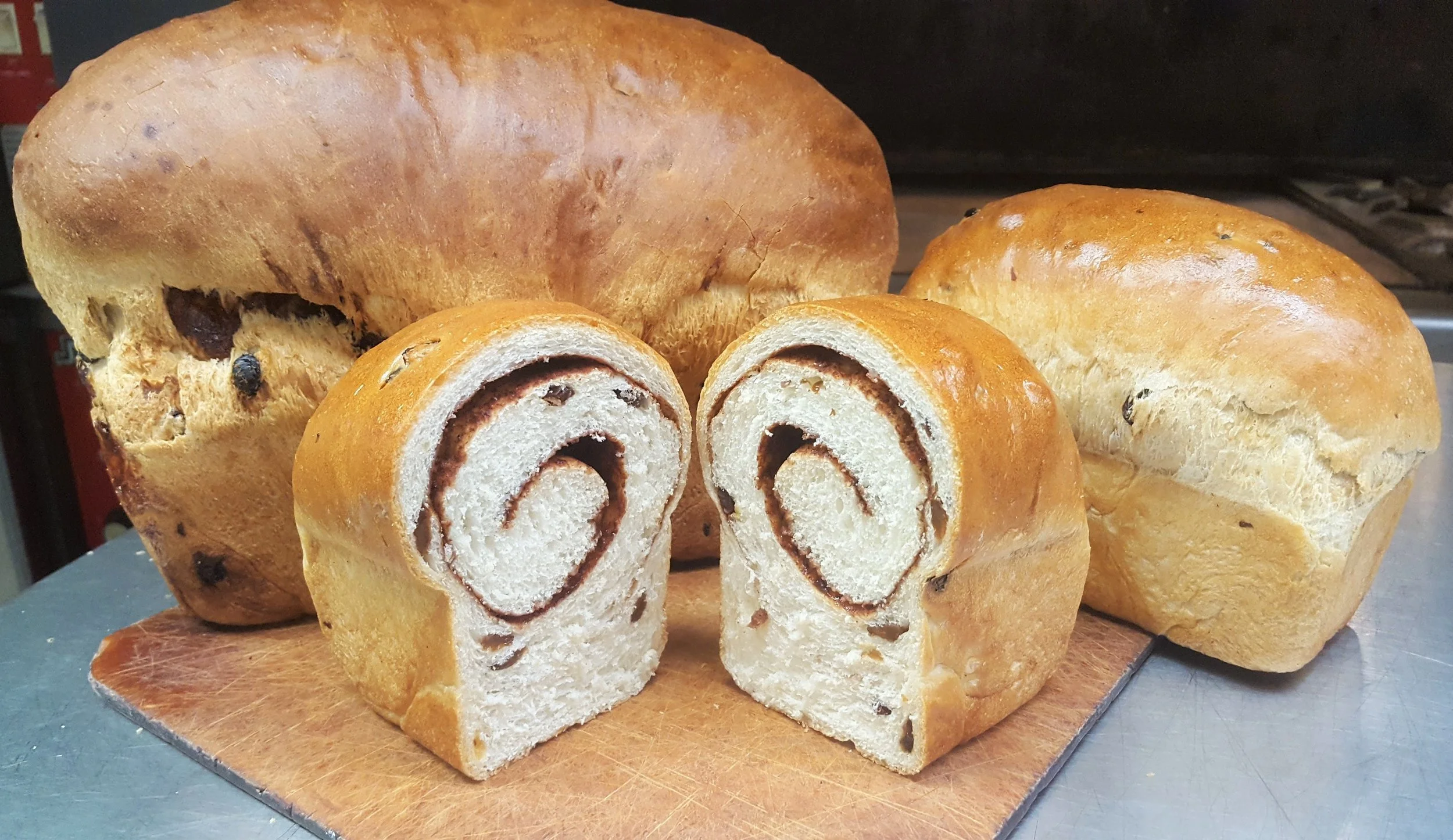 Cinnamon Raisin Bread (by the loaf)