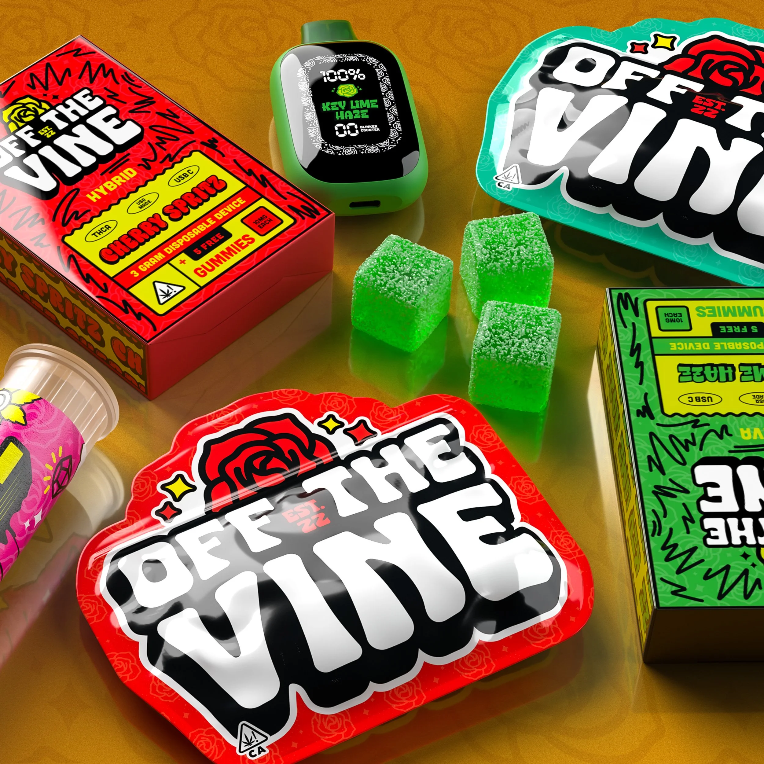 Off The Vine - Helloink Packaging